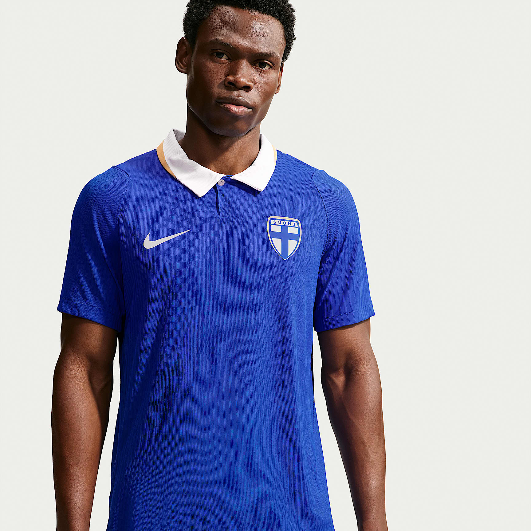 Finland 2026 Match Away Men's Nike Aero-FIT Soccer Authentic Jersey