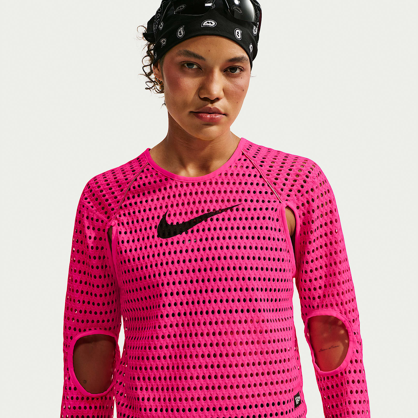 Nike Radical AirFlow After Dark Tour Women's Aero-FIT Long-Sleeve Cropped Running Top