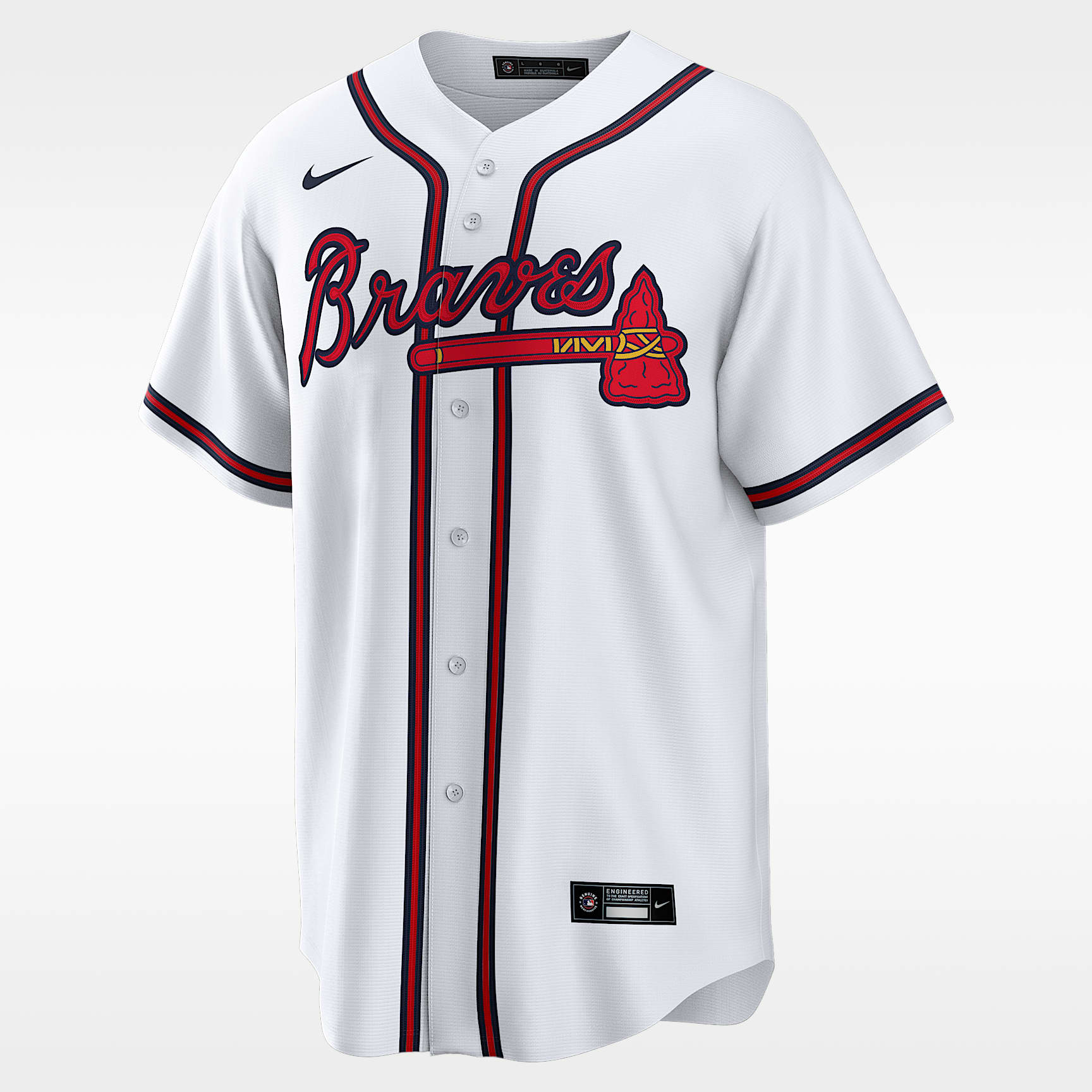Mike Yastrzemski Atlanta Braves Men's Nike MLB Replica Jersey
