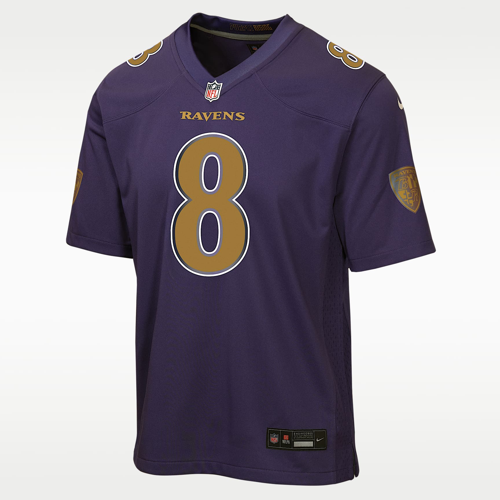 Lamar Jackson Baltimore Ravens Big Kids' Game Jersey