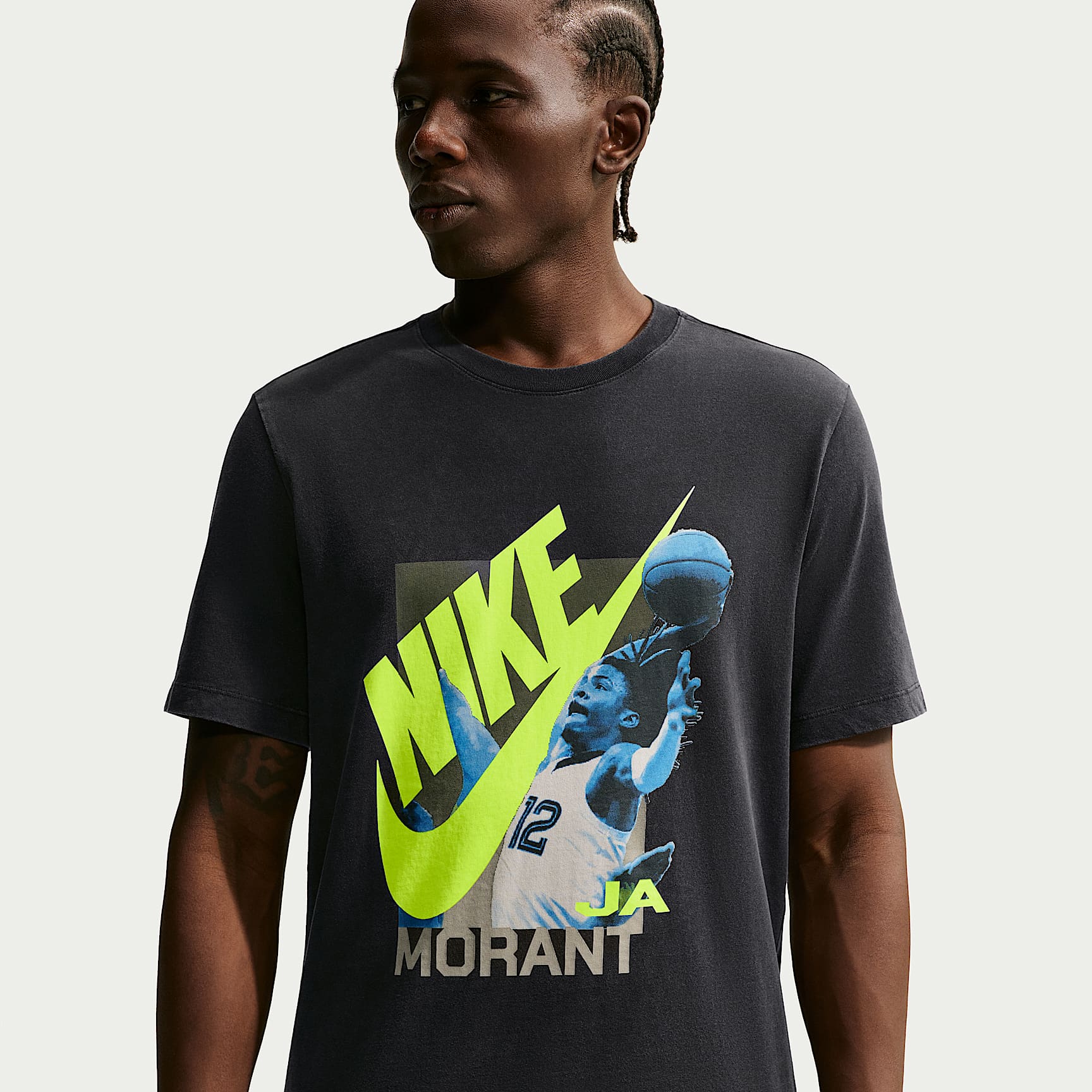 T-shirt de basquetebol Ja para homem