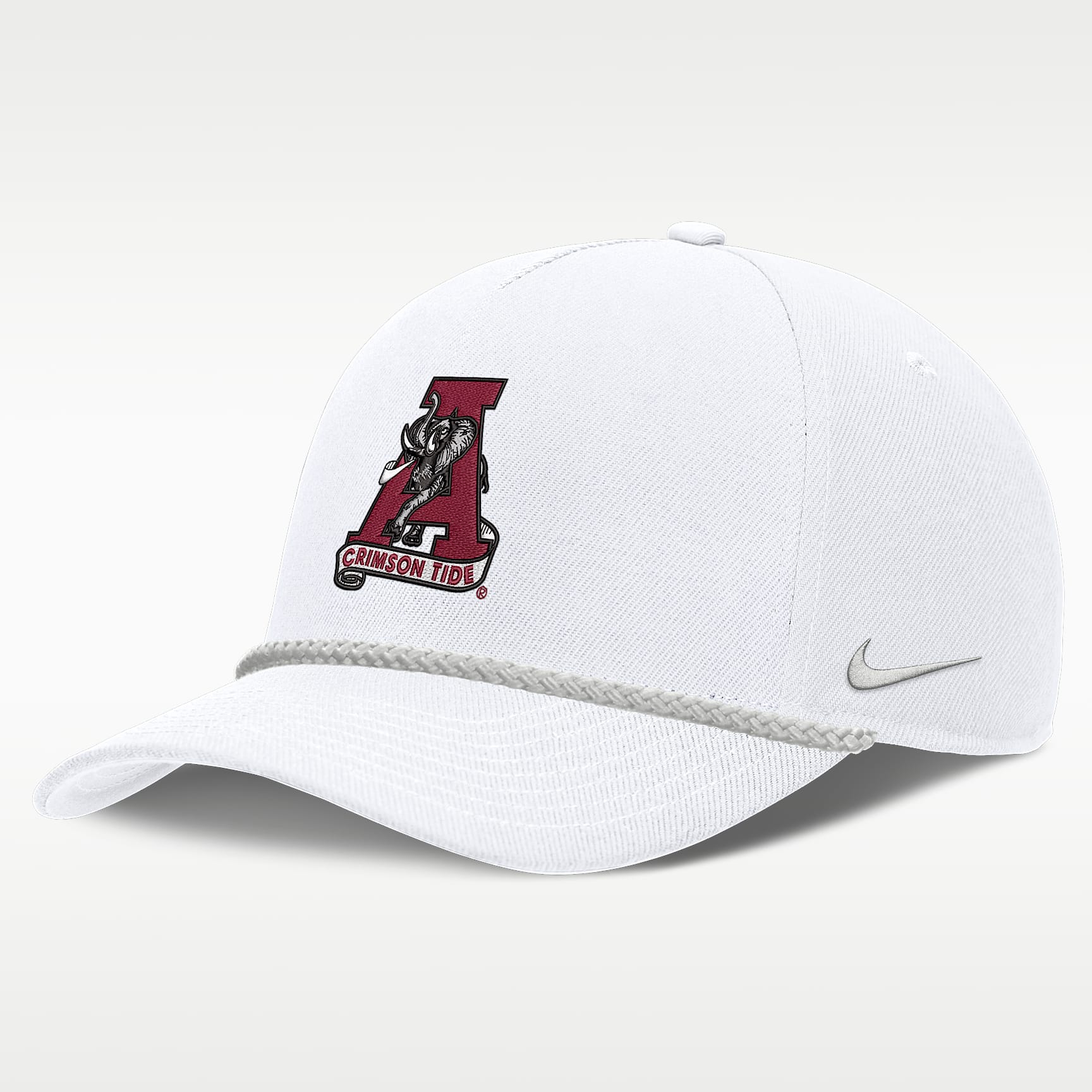 Alabama Sideline Rope Rise Men's Nike College Adjustable Hat