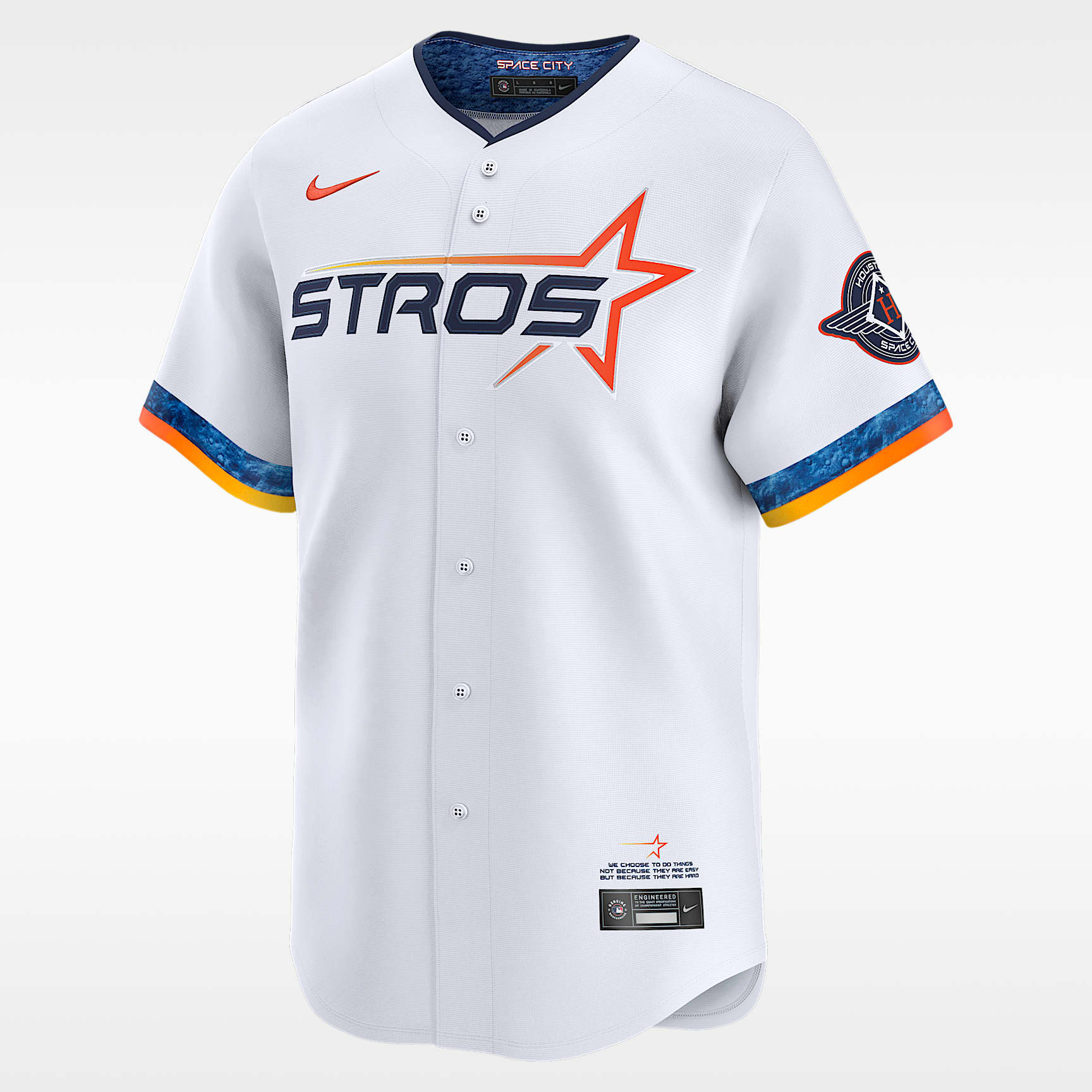 Jersey Nike Dri-FIT ADV de la MLB Limited para hombre Houston Astros City Connect