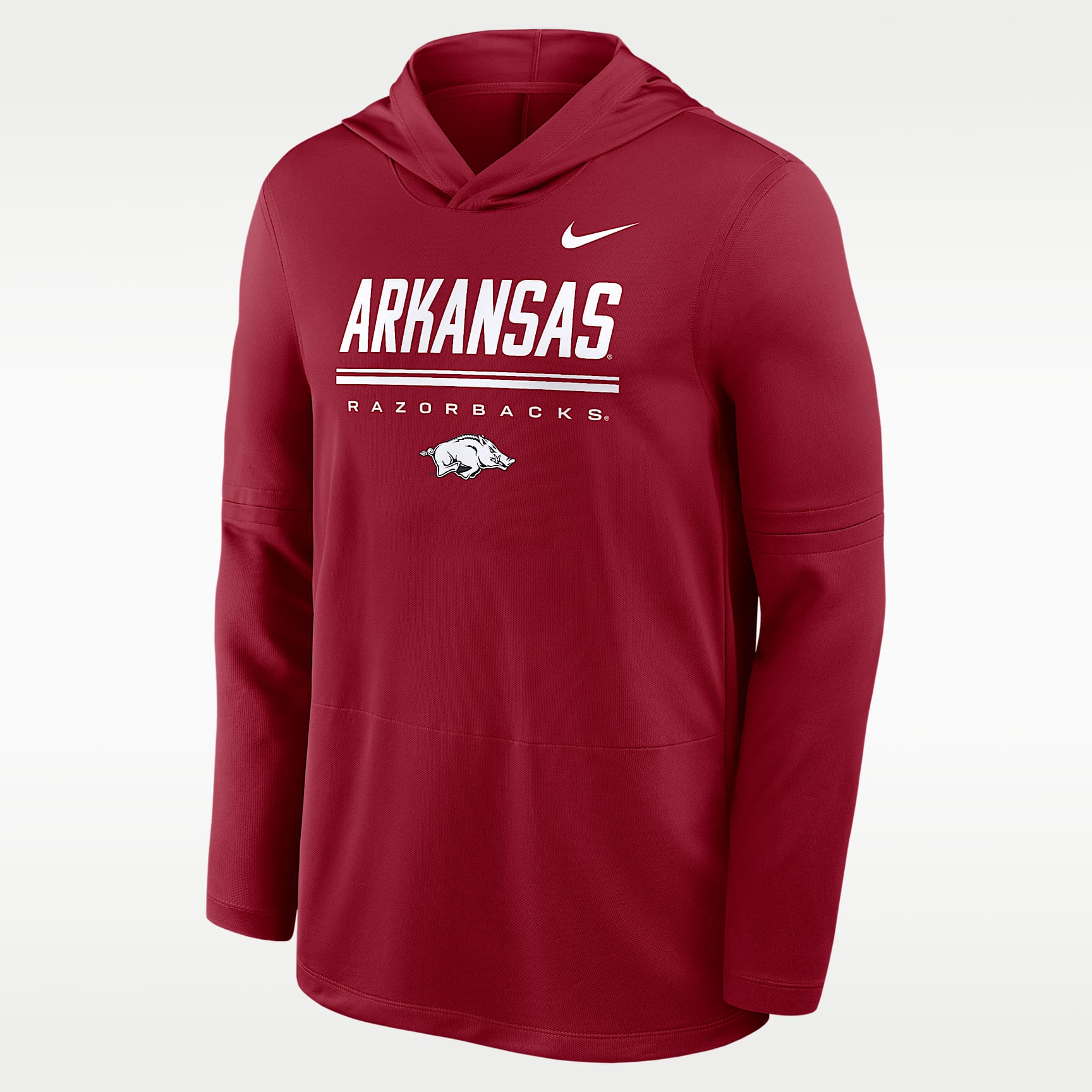 Nike College (Arkansas) Men's Dri-FIT Lightweight Hoodie