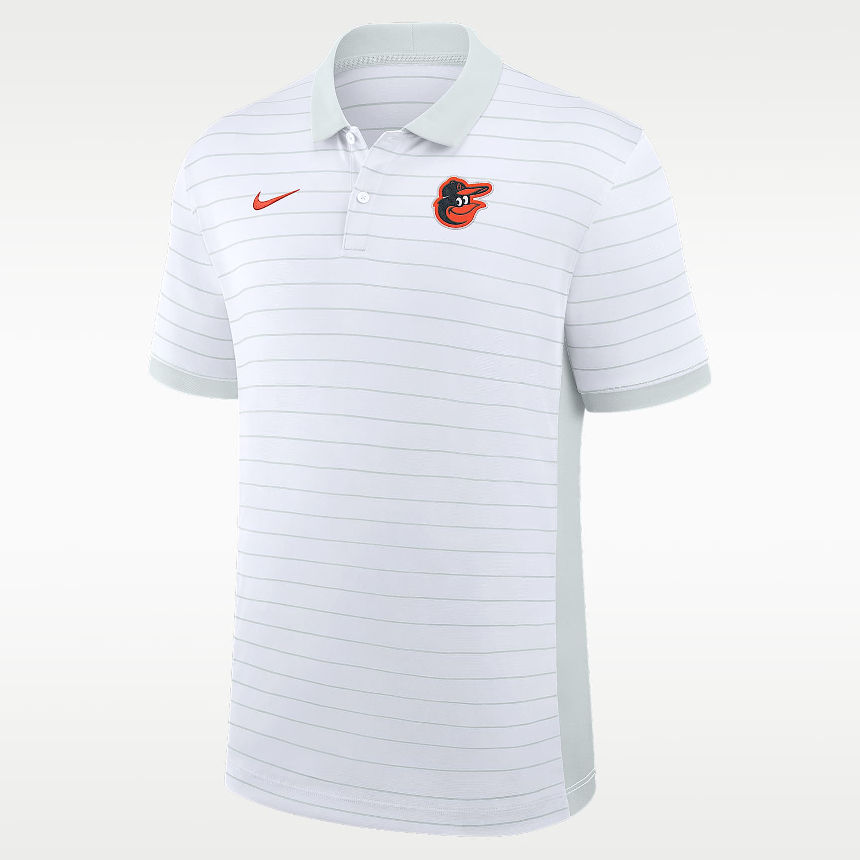 Baltimore Orioles Authentic Collection Striped Victory Men's Nike Dri-FIT MLB Polo