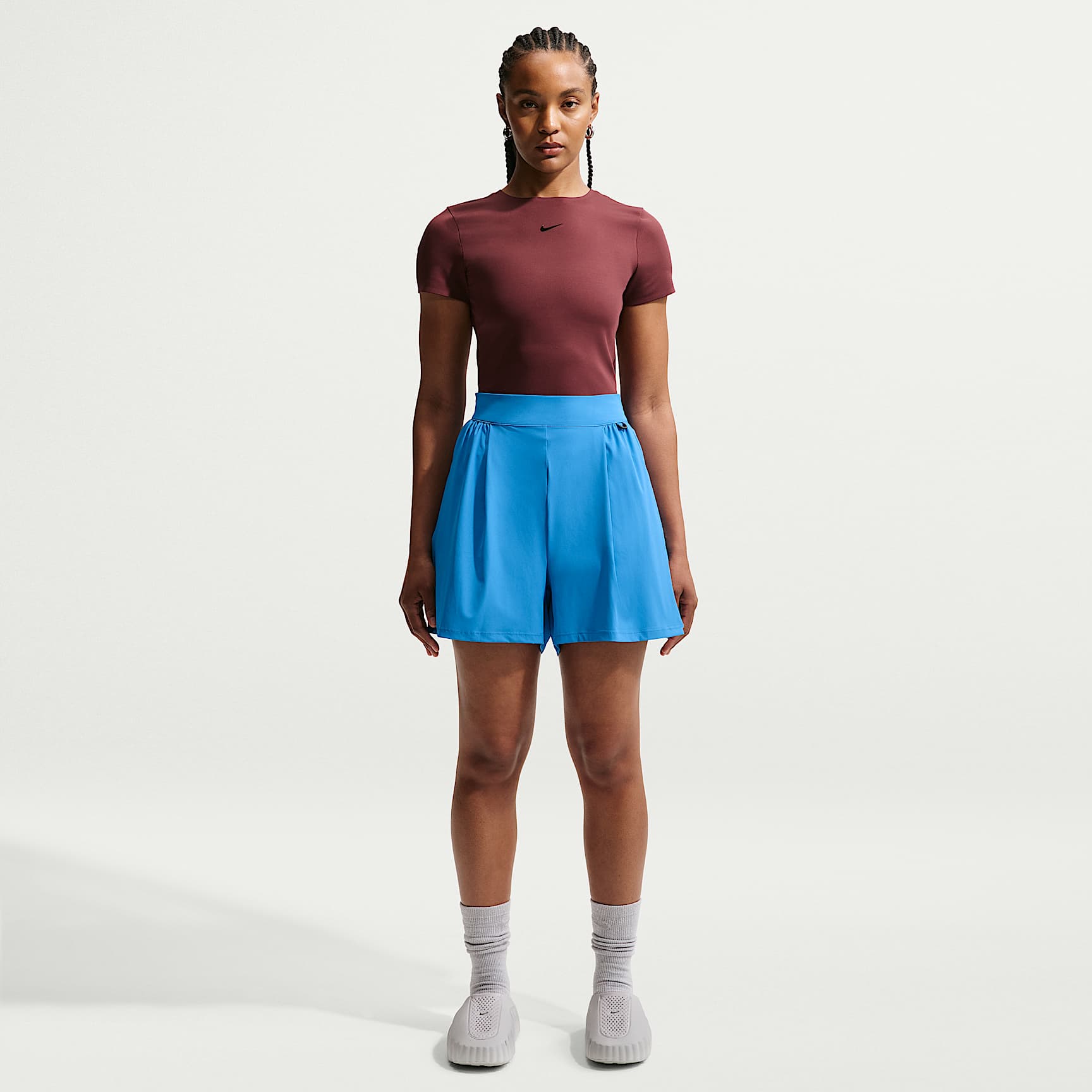 Shorts Dri-FIT de tiro alto para mujer Nike 24.7 PerfectStretch