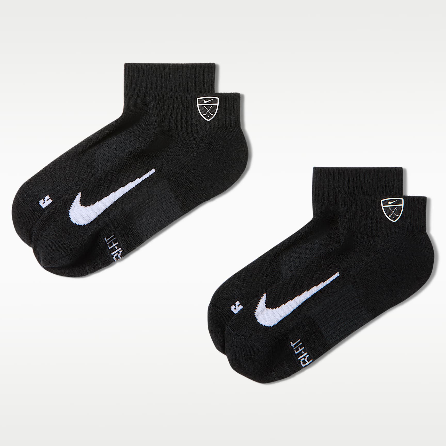 Calcetines cortos de golf Nike Multiplier Low (2 pares)
