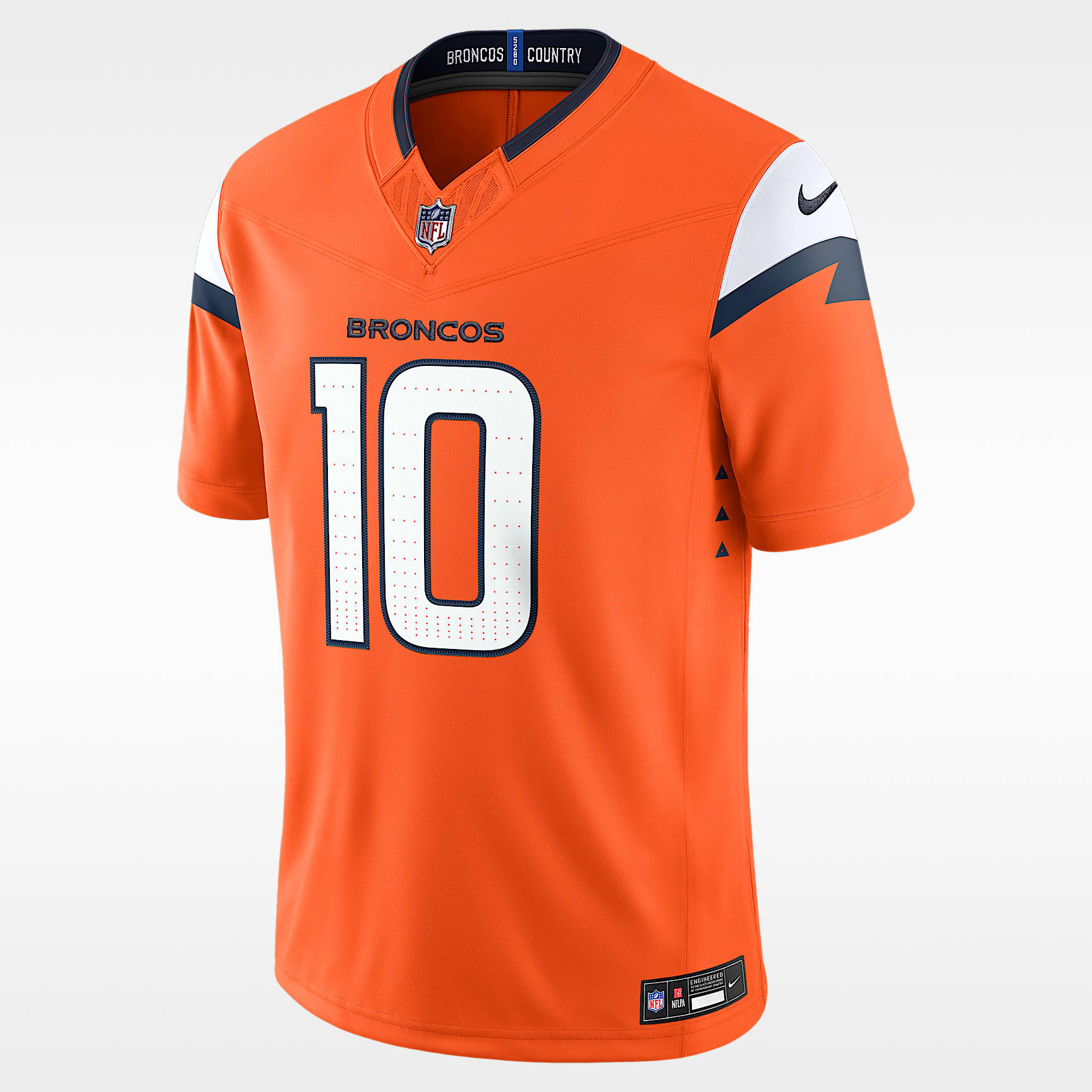 Jersey Nike Dri-FIT de la NFL Limited para hombre Bo Nix Denver Broncos