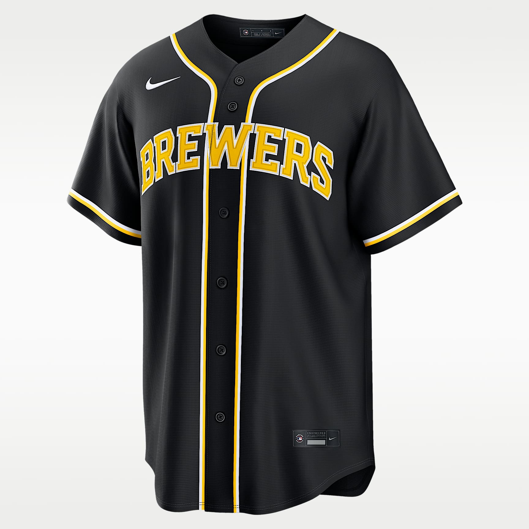 Milwaukee Brewers Men's Nike MLB Replica Fashion Jersey