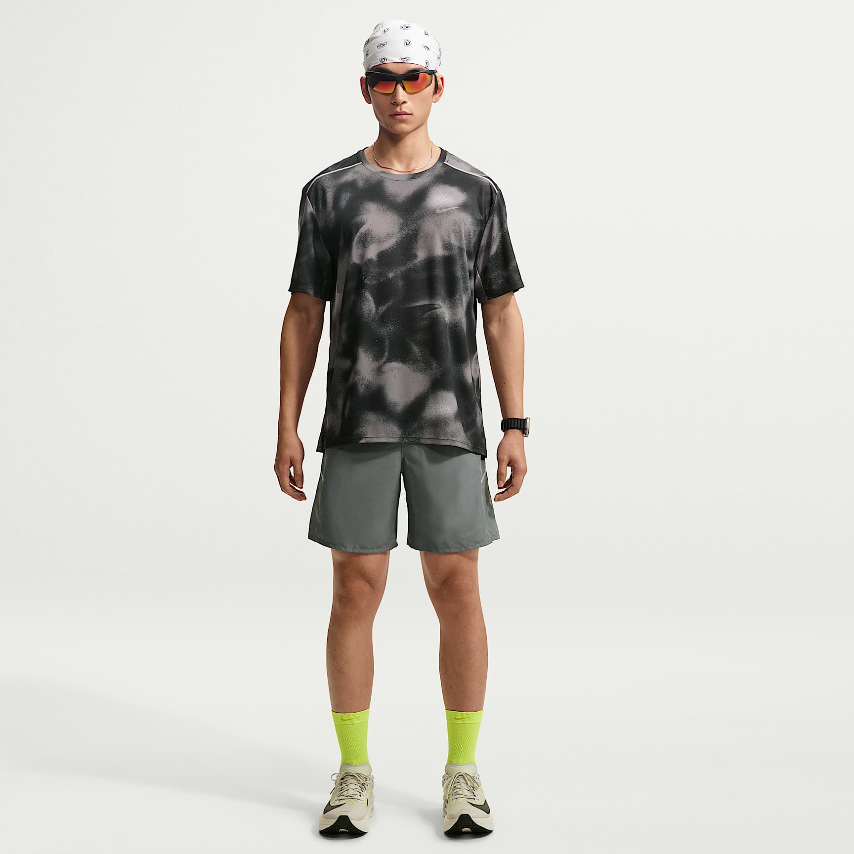 Nike Miler Men's Dri-FIT 2-in-1 18cm (approx.) Running Shorts