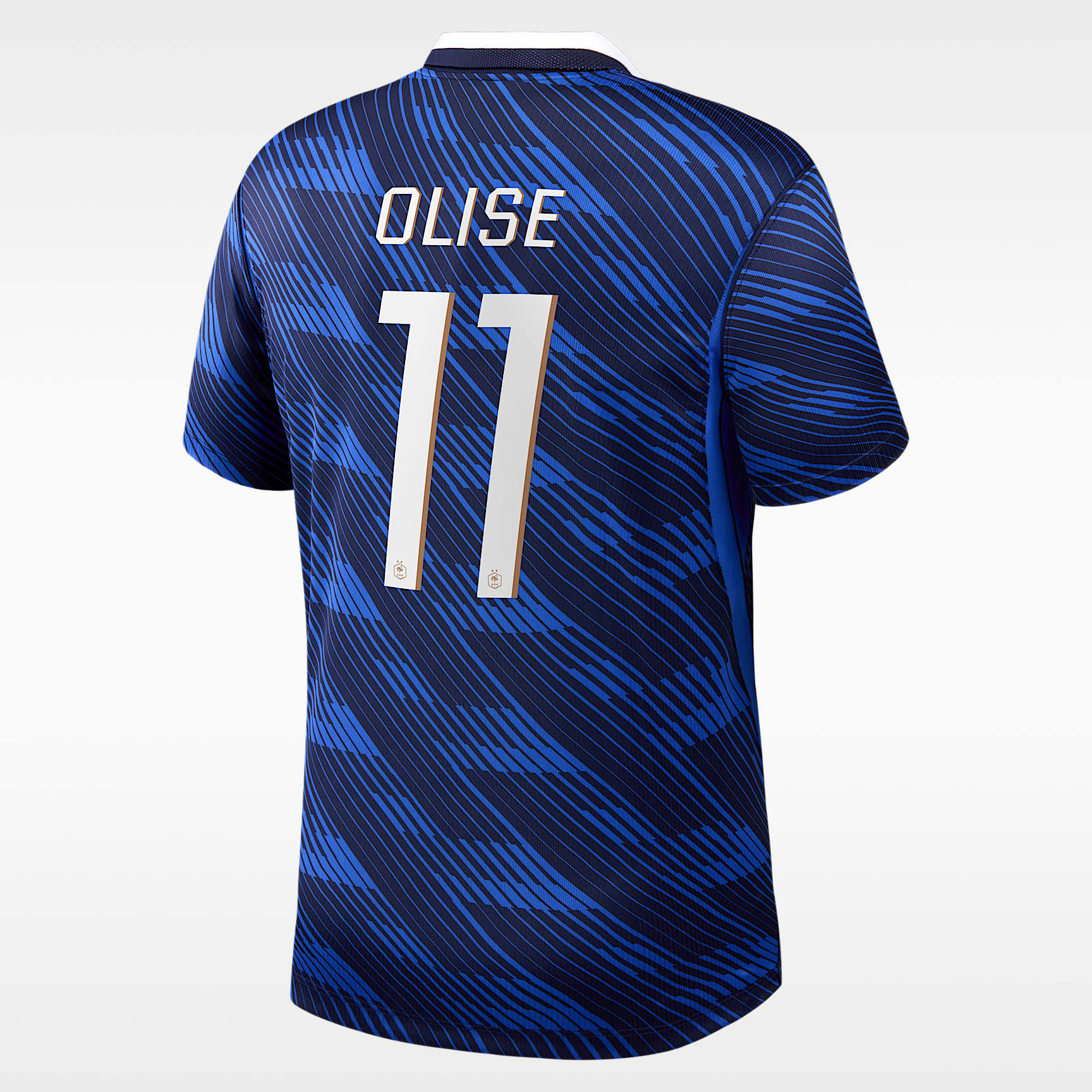 Jersey de fútbol Nike Dri-FIT para hombre Michael Olise France National Team 2026 Stadium Home