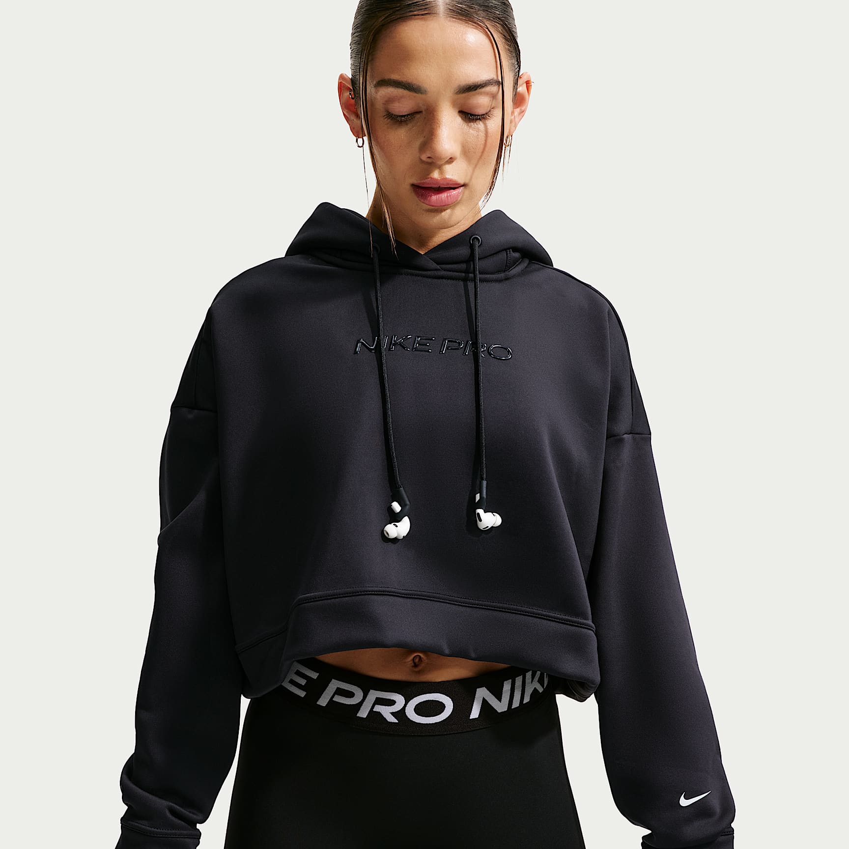 Nike Pro Women's Therma-FIT Fleece Hoodie