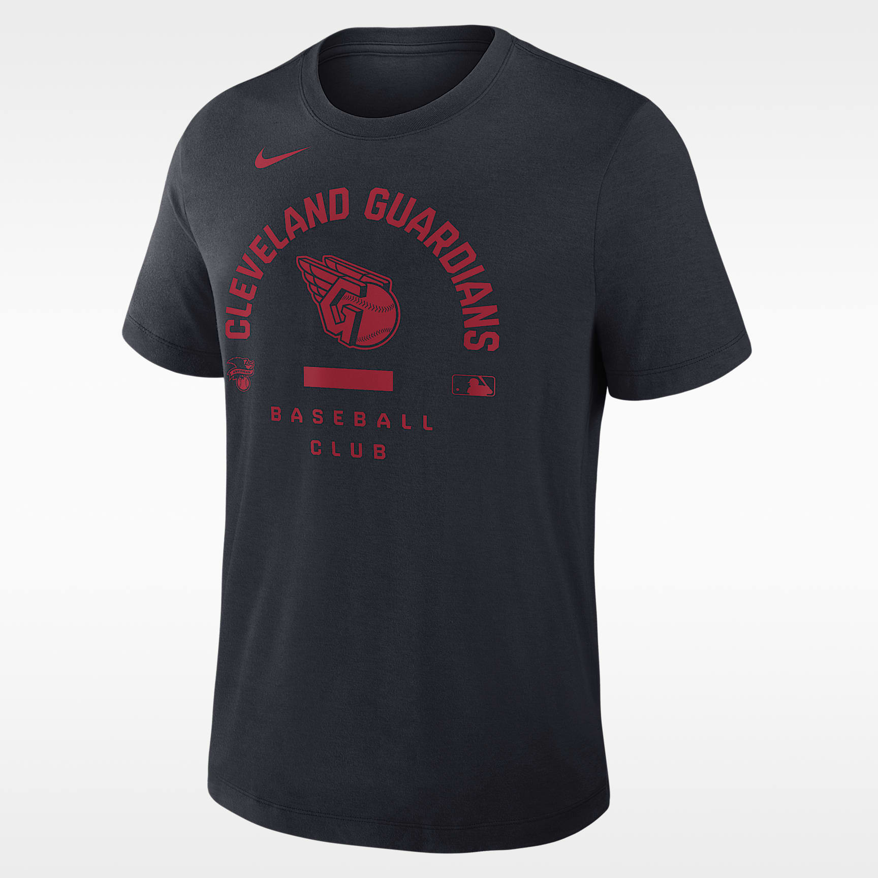 Playera Nike Dri-FIT de la MLB para hombre Cleveland Guardians Authentic Collection Early Work