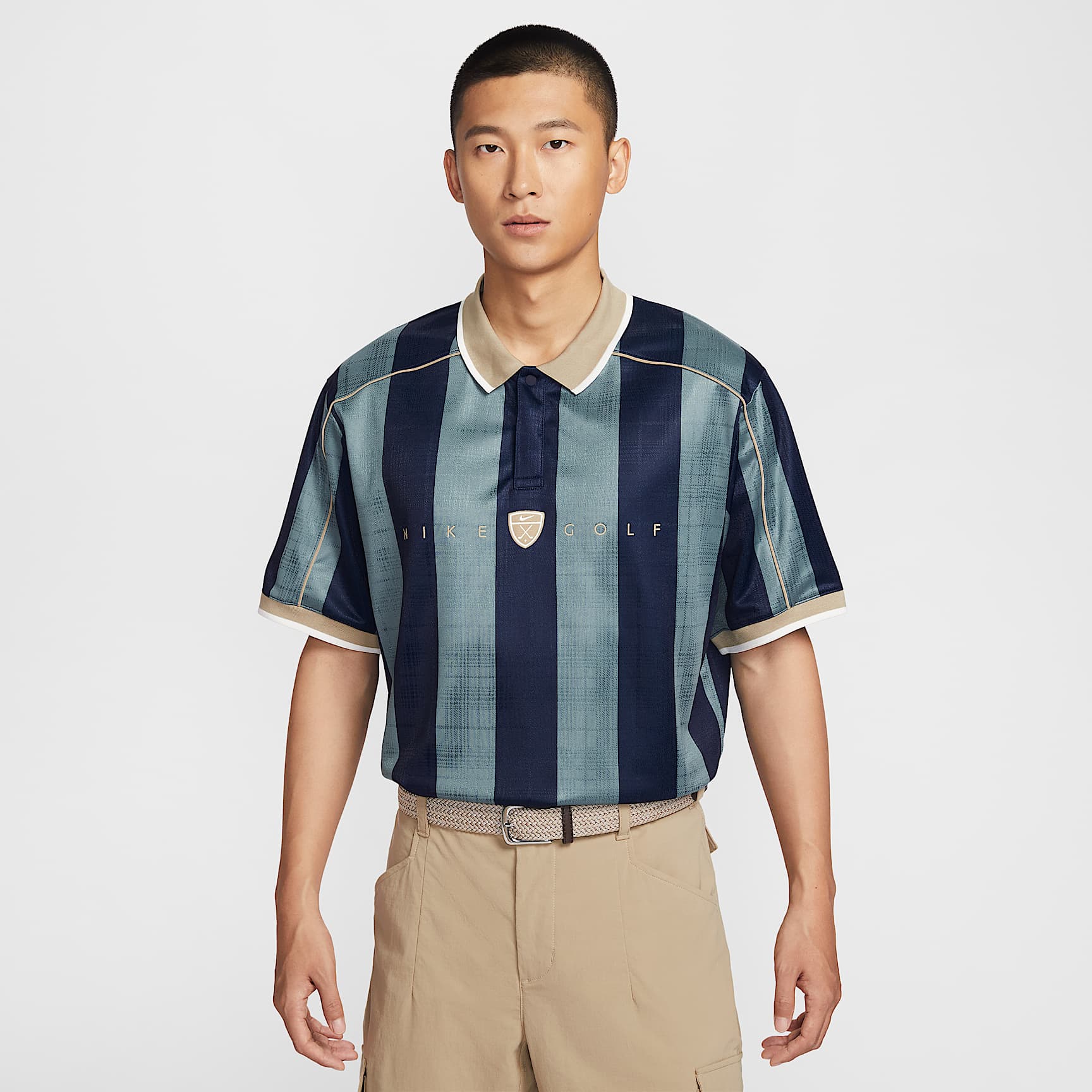 Nike Fairway Fresh 男款 Dri-FIT 寬鬆短袖高爾夫有領衫