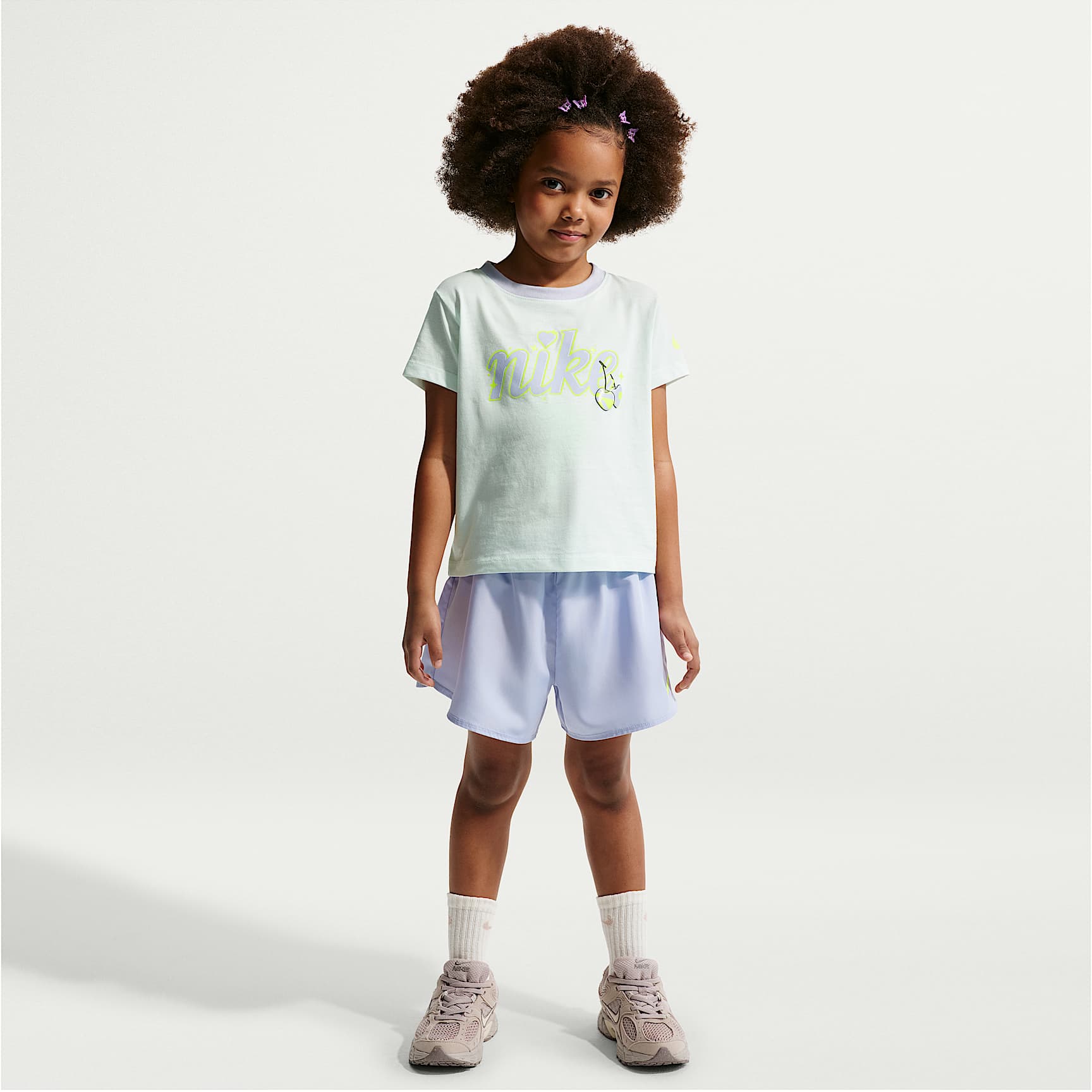 Nike Little Kids' Dri-FIT T-Shirt and Crossover Shorts Set