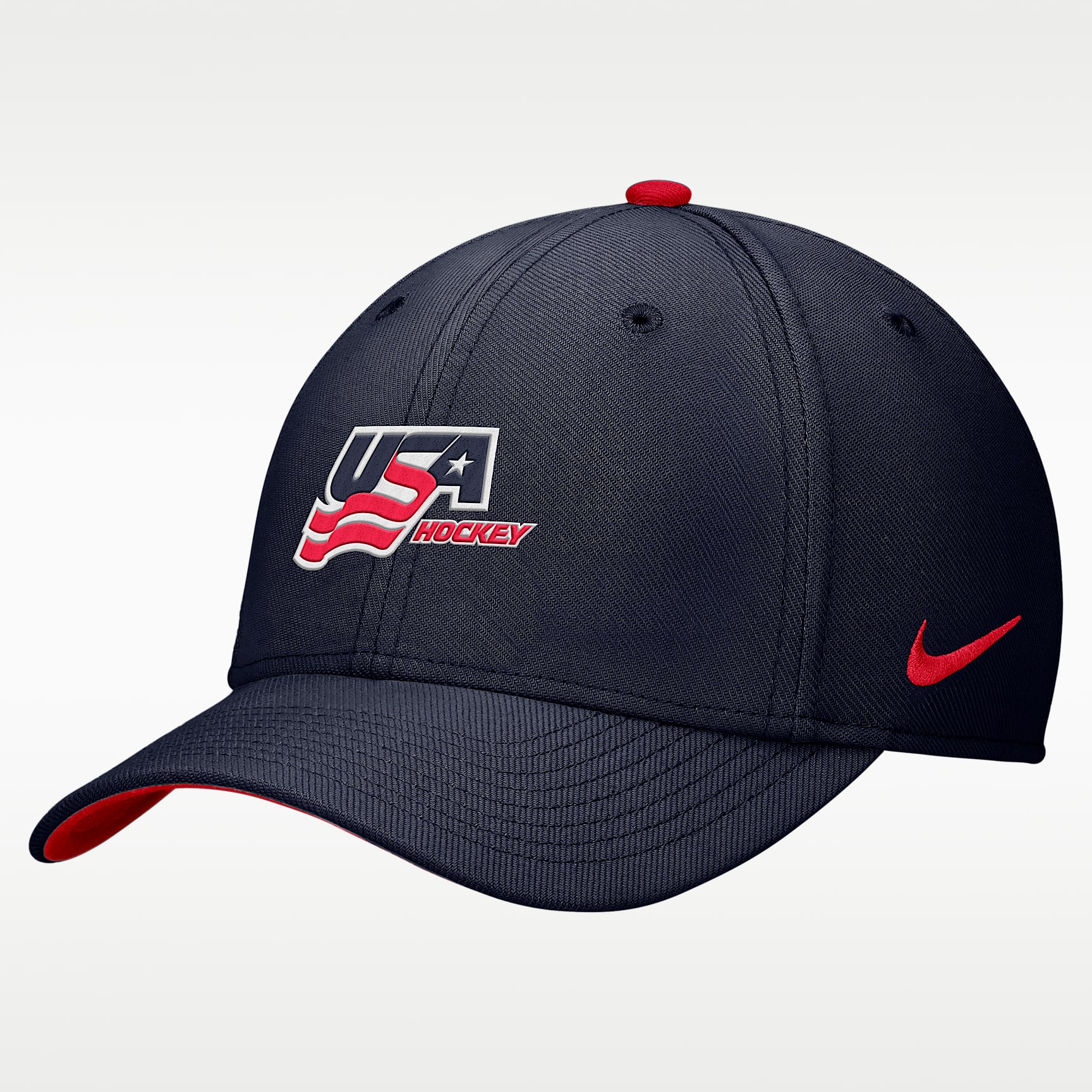Nike USA Olympic Team 2026 Rise Big Kids' SwooshFlex Cap