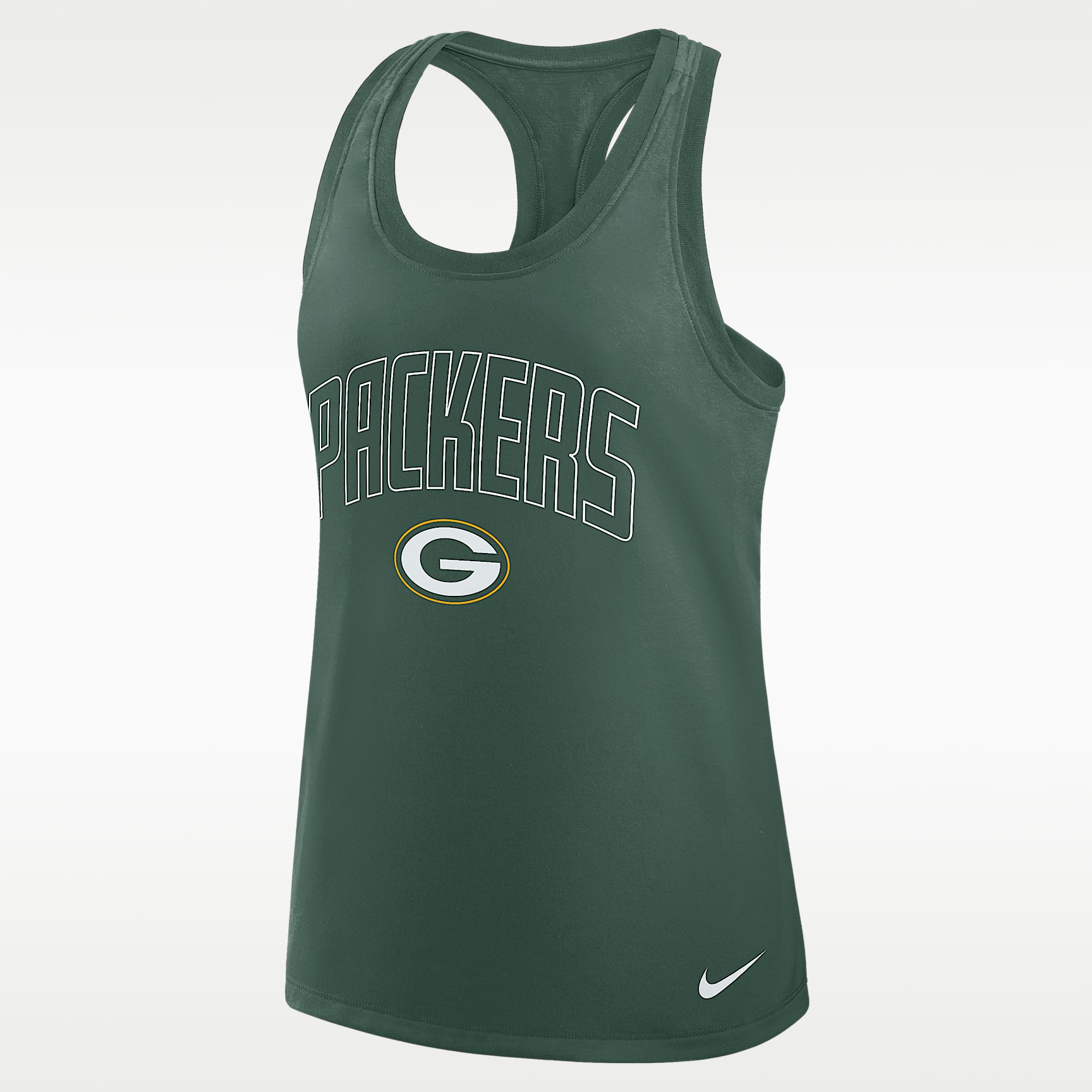 Green Bay Packers Primetime Women's Nike Dri-FIT NFL Racerback Tank Top