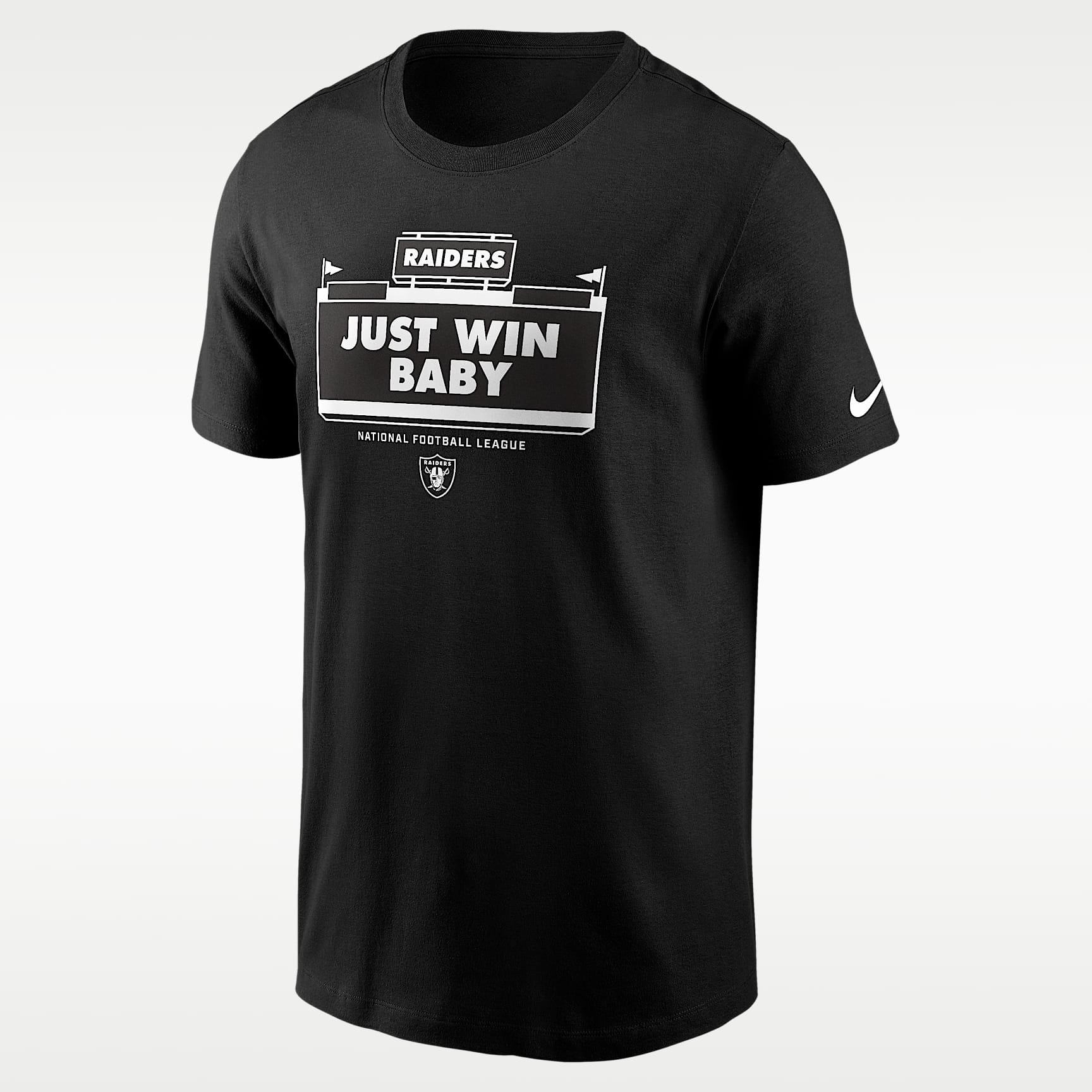 Playera Nike NFL para hombre Las Vegas Raiders Local Essential
