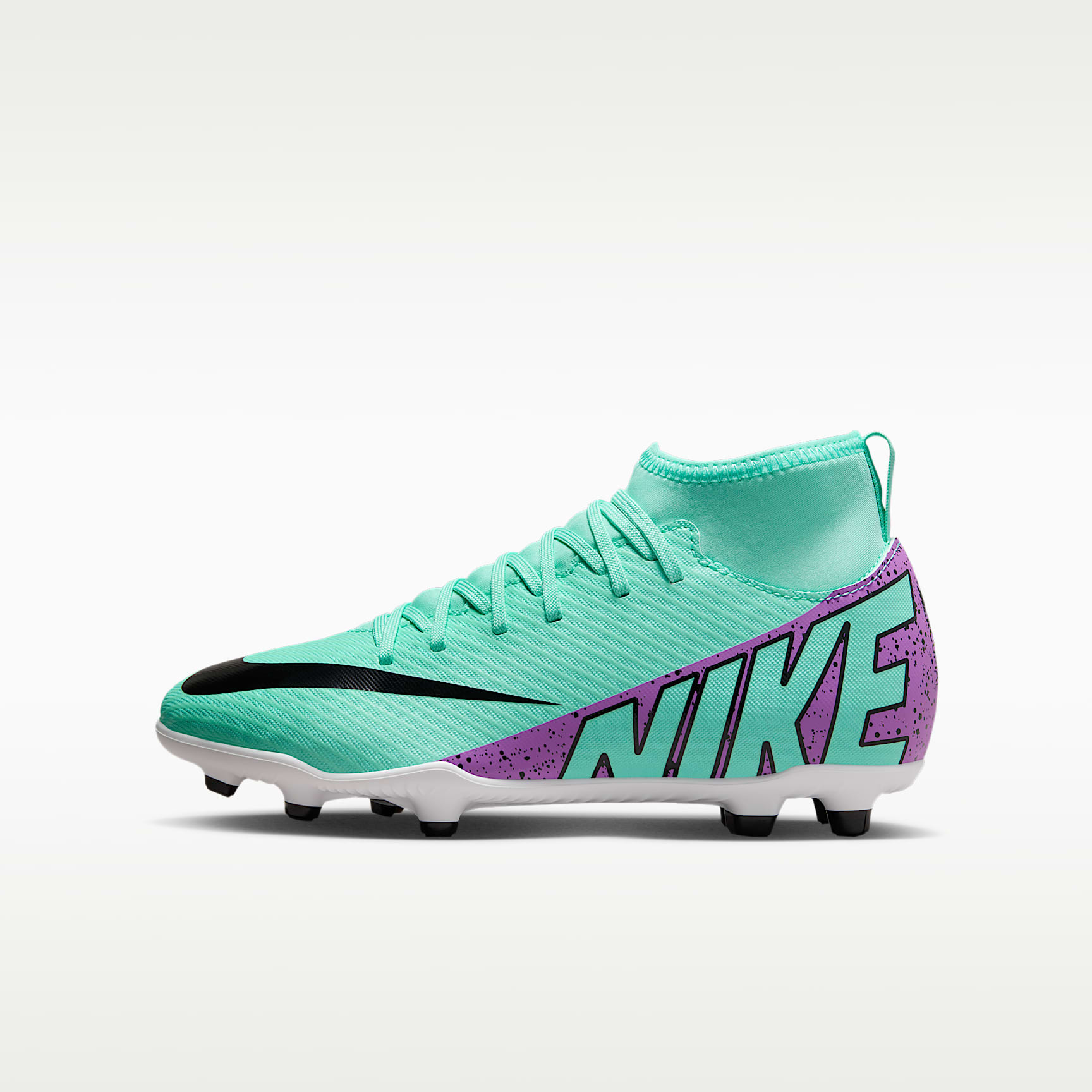 Nike Jr. Mercurial Superfly 9 Club Younger/Older Kids' Multi-Ground High-Top Football Boot