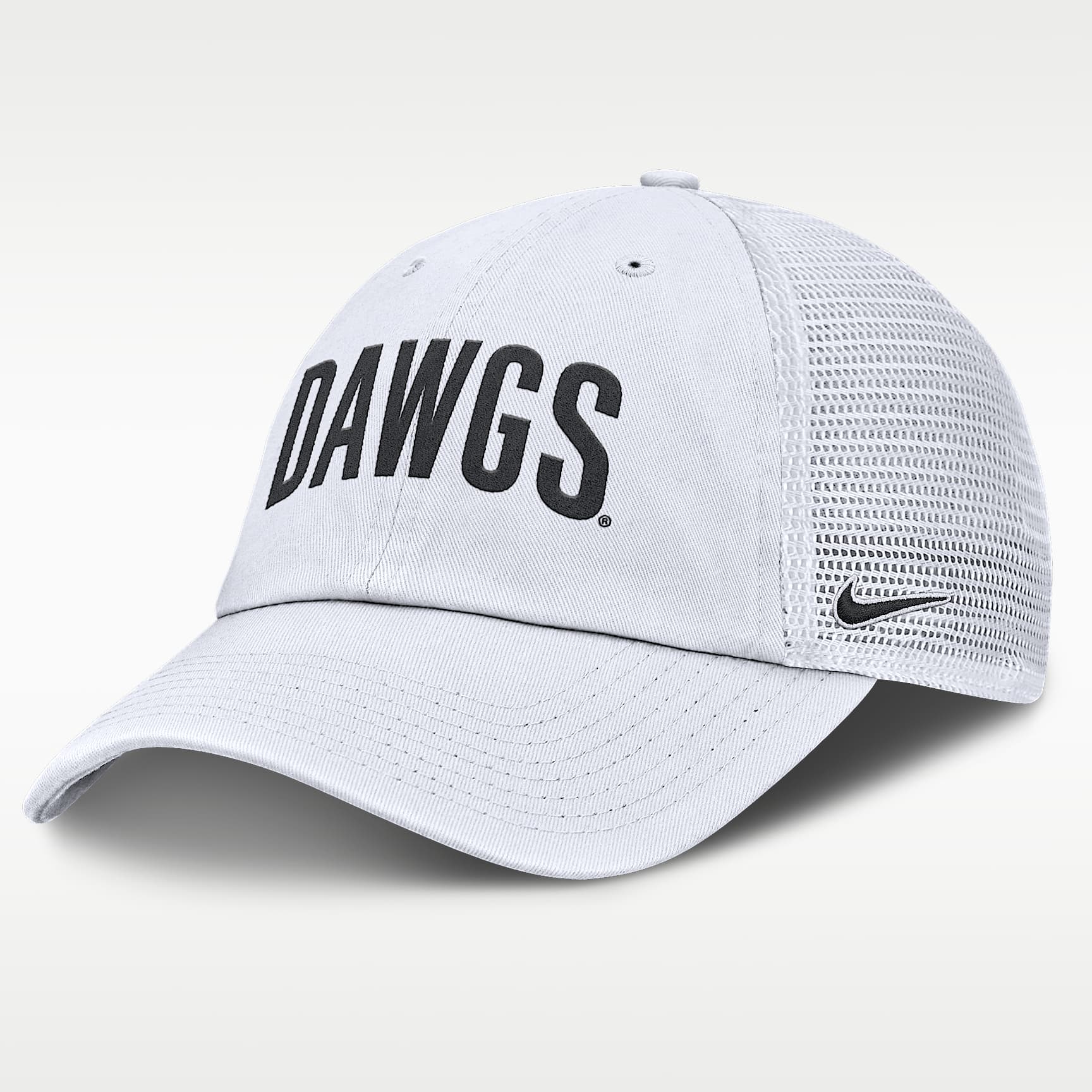 Georgia Primetime Campus Club Men's Nike College Trucker Adjustable Hat