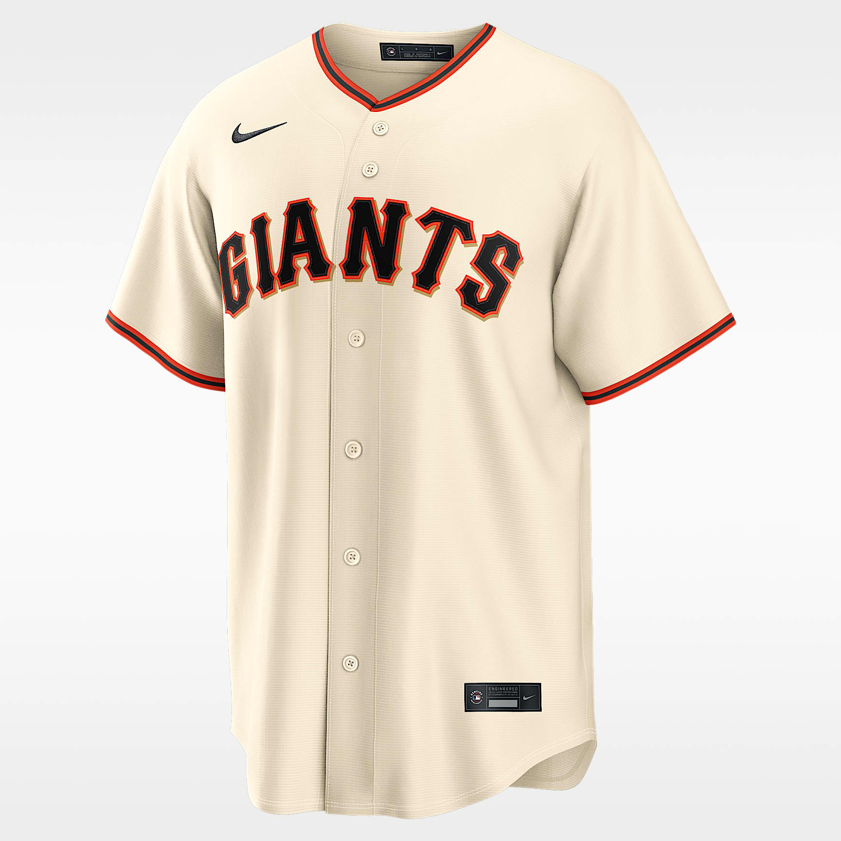 Jersey Nike de la MLB Replica para hombre de los San Francisco Giants