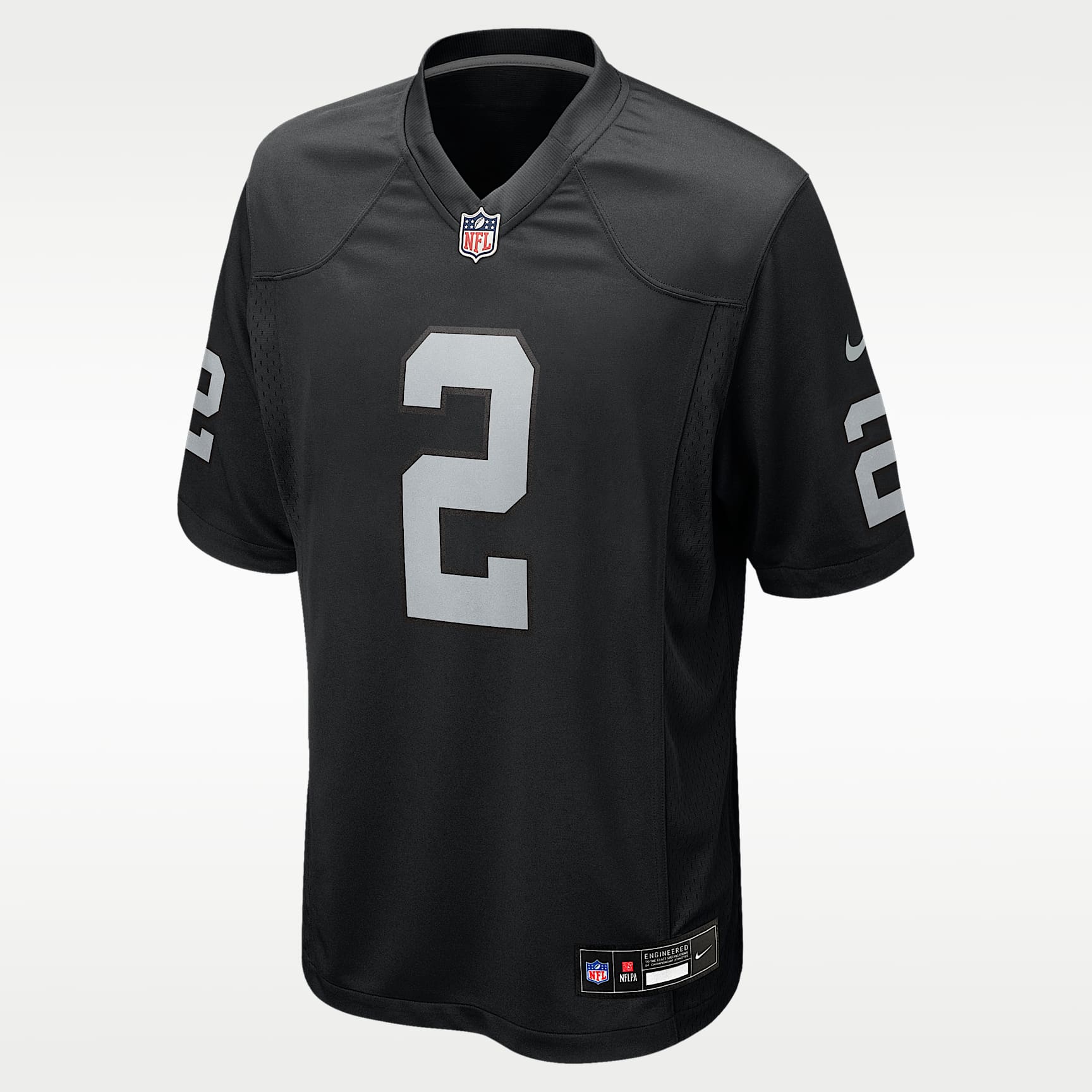 Jersey Nike de la NFL Game para niños talla grande Ashton Jeanty Las Vegas Raiders 2025 NFL Draft First Round Pick