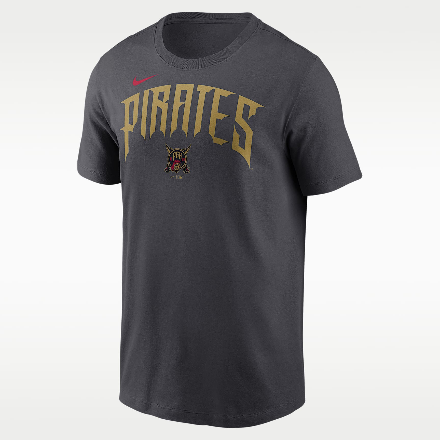 Pittsburgh Pirates City Connect Wordmark Men's Nike MLB T-Shirt