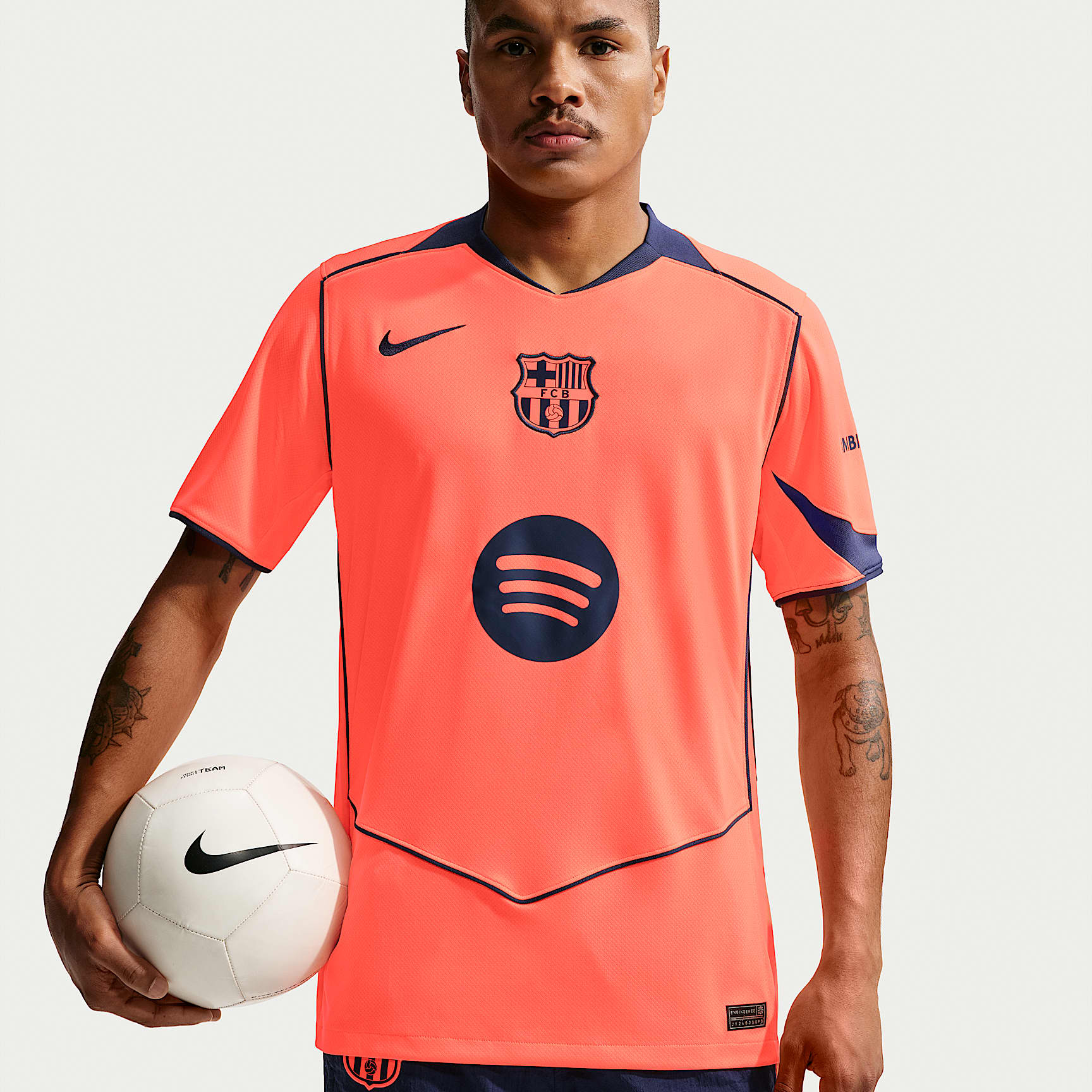 F.C. Barcelona 2025/26 Stadium Third Men's Nike Dri-FIT Total 90 Football Replica Shirt