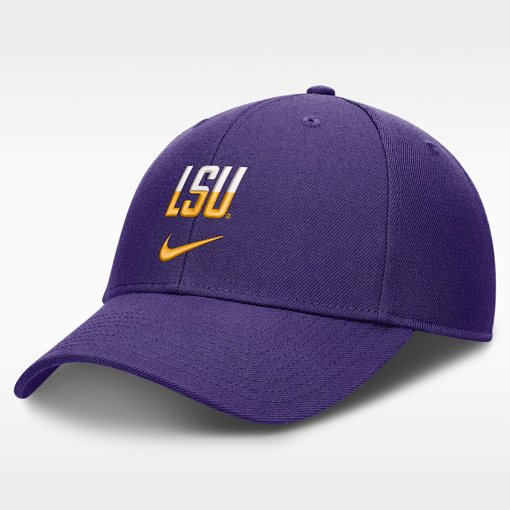 LSU Sideline Rise Gameday Men's Nike Dri-FIT College Trucker Adjustable Hat