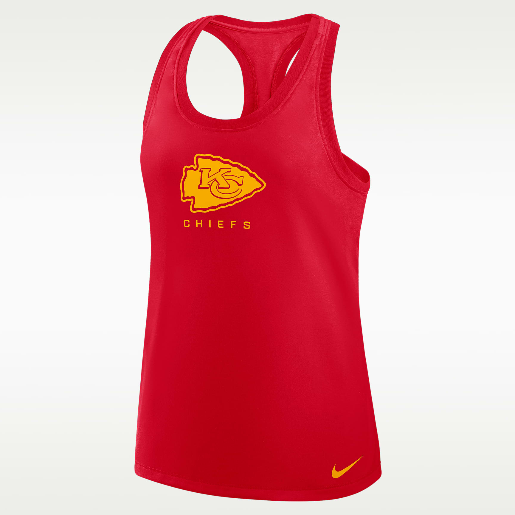 Kansas City Chiefs Hurry Up Women's Nike Dri-FIT NFL Racerback Tank Top