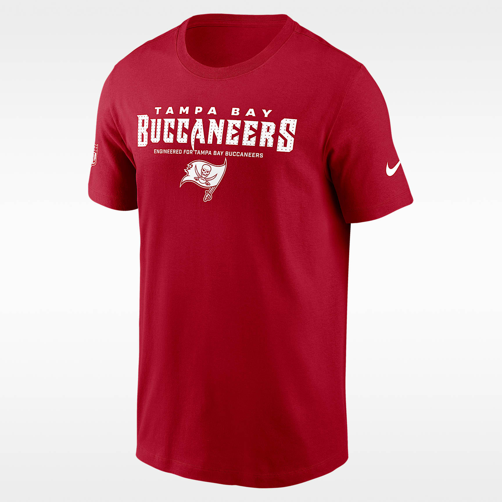 Playera Nike Dri-FIT de la NFL para hombre Tampa Bay Buccaneers Sideline Team Issue