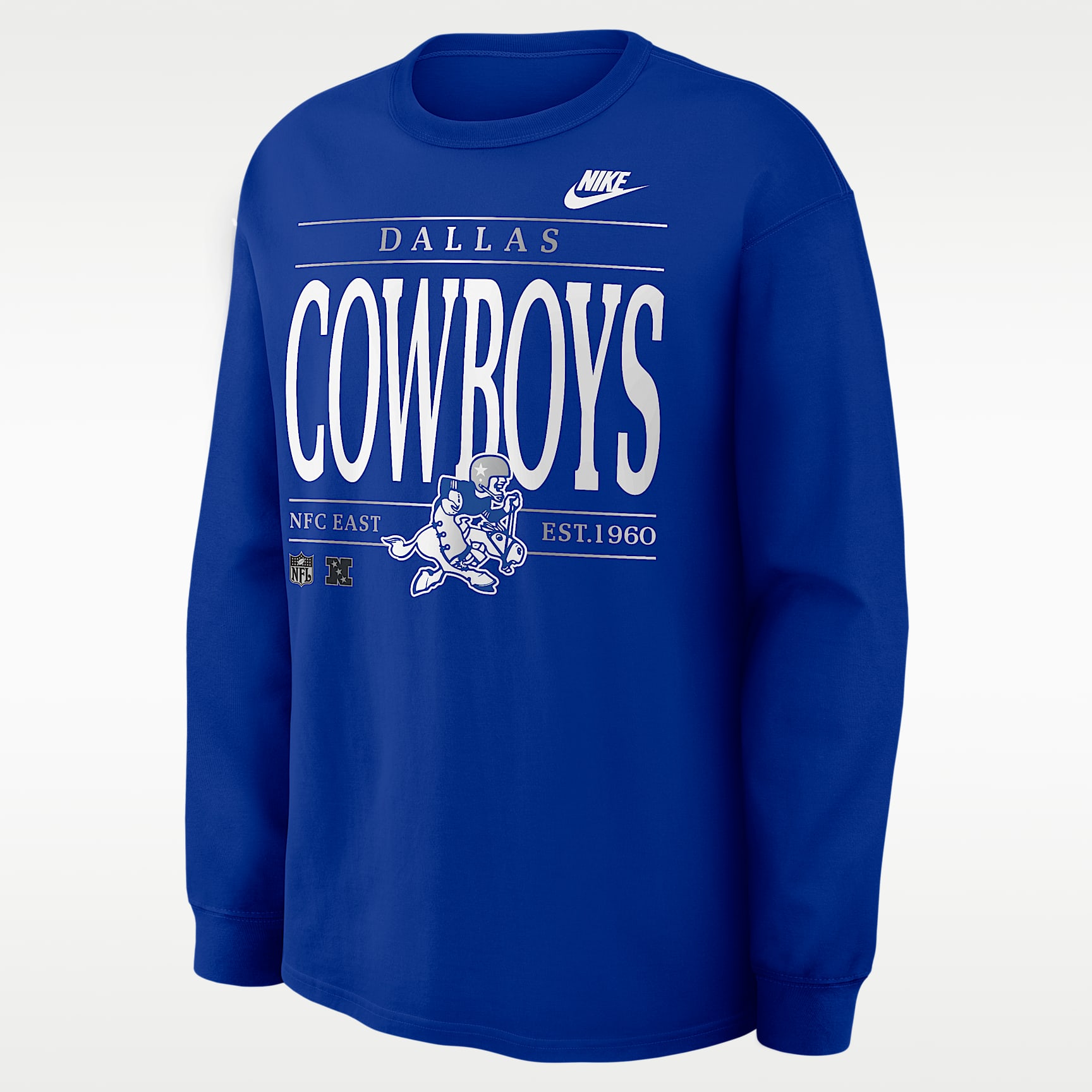 Dallas Cowboys Rewind Max90 Men's Nike NFL Long-Sleeve T-Shirt