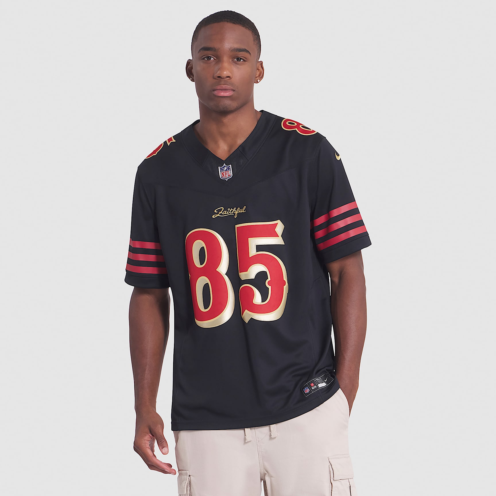 George Kittle San Francisco 49ers Rivalries Collection Men's Nike Dri-FIT NFL Limited Jersey
