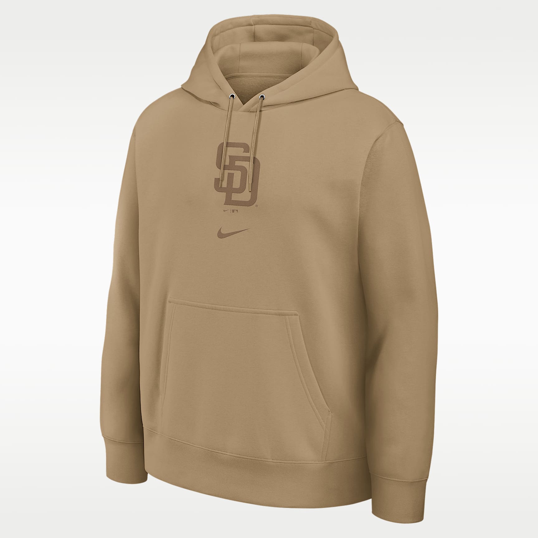 San Diego Padres Washed Club Men's Nike MLB Pullover Hoodie