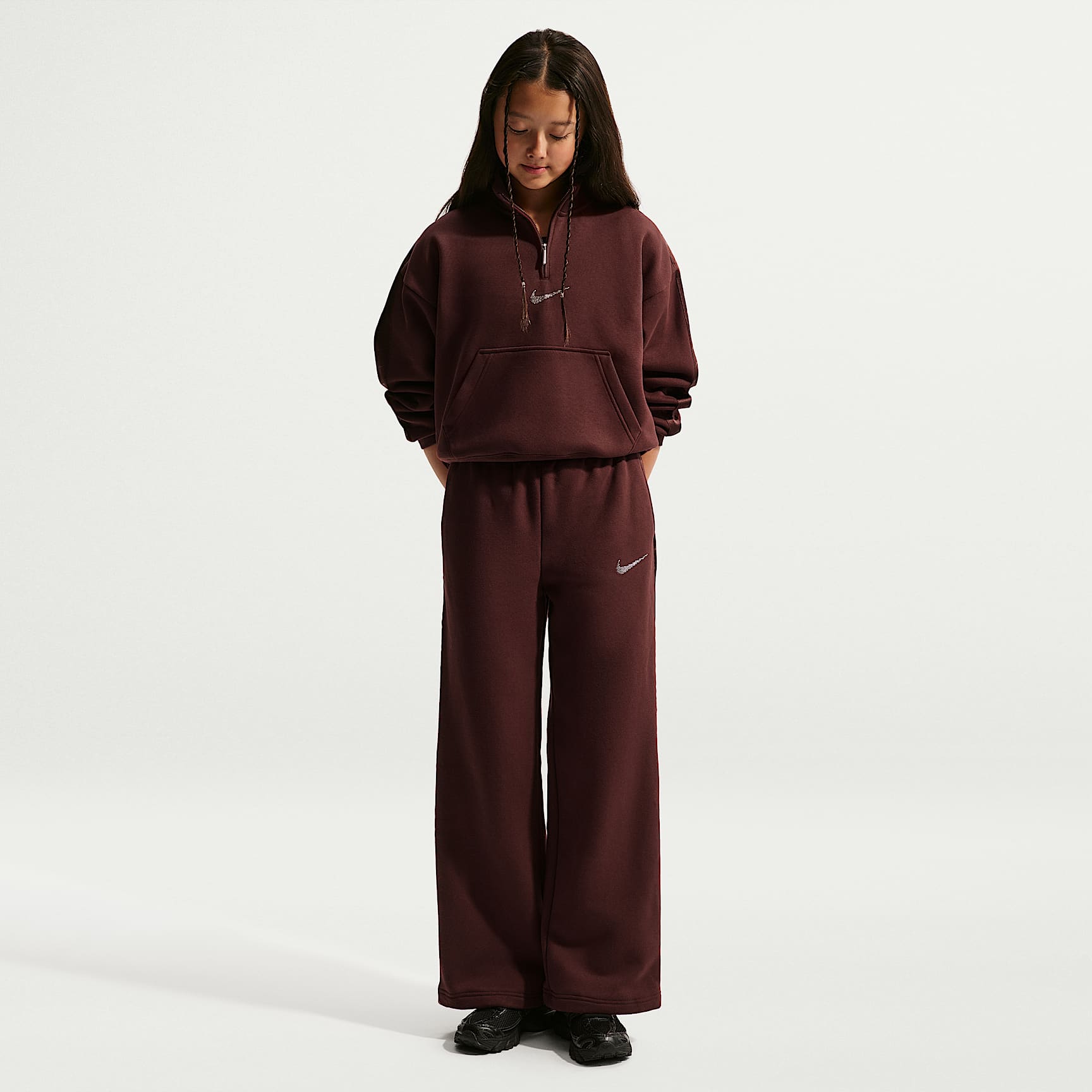 Nike Studio Fleece Older Kids' (Girls') Trousers