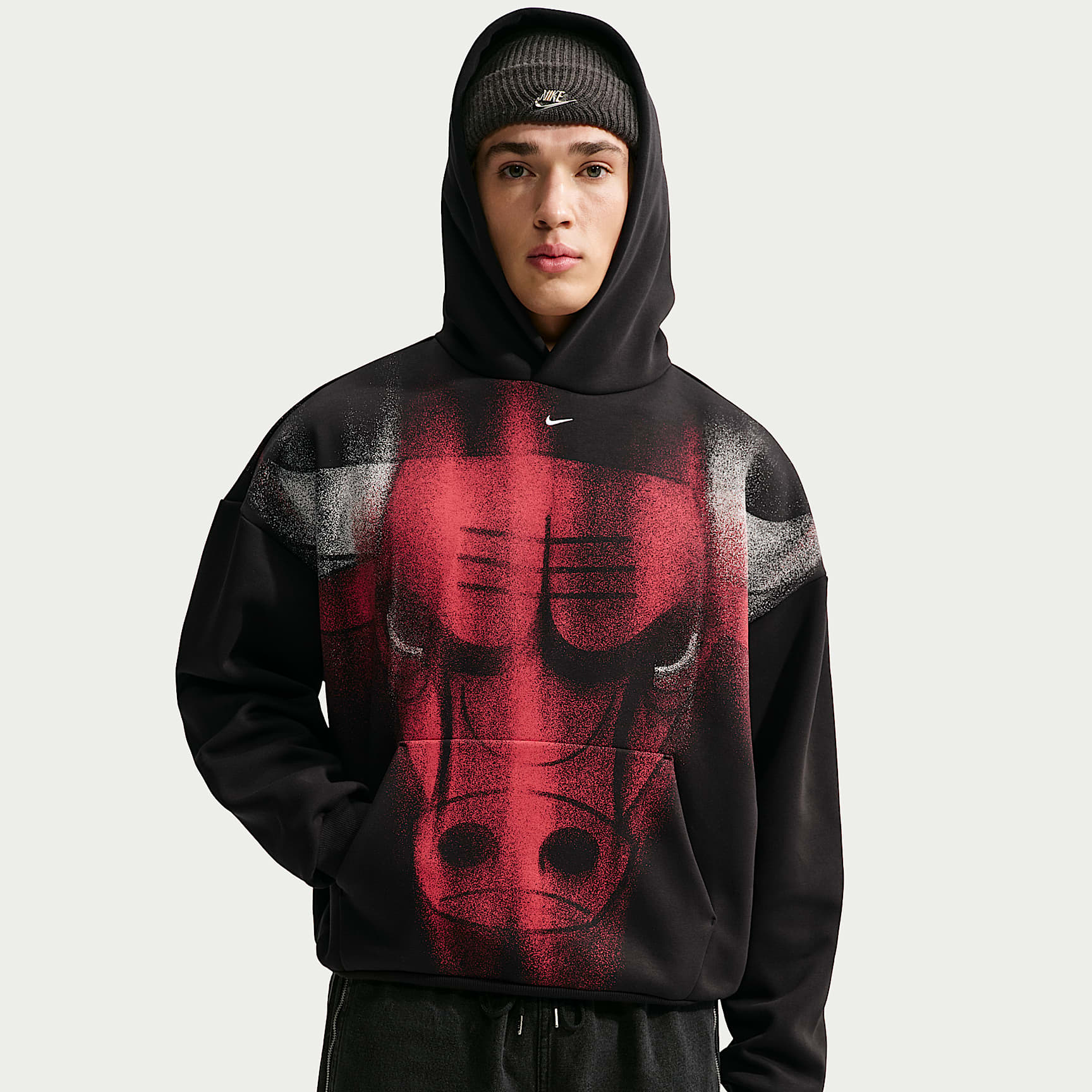 Chicago Bulls Standard Issue Men's Fleece Basketball Hoodie