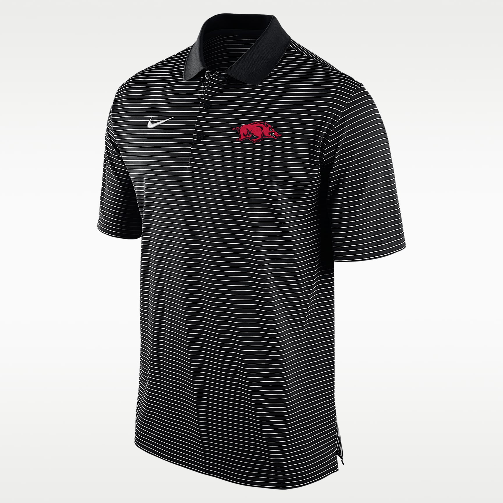 Polo universitaria Nike Dri-FIT para hombre Arkansas Tour
