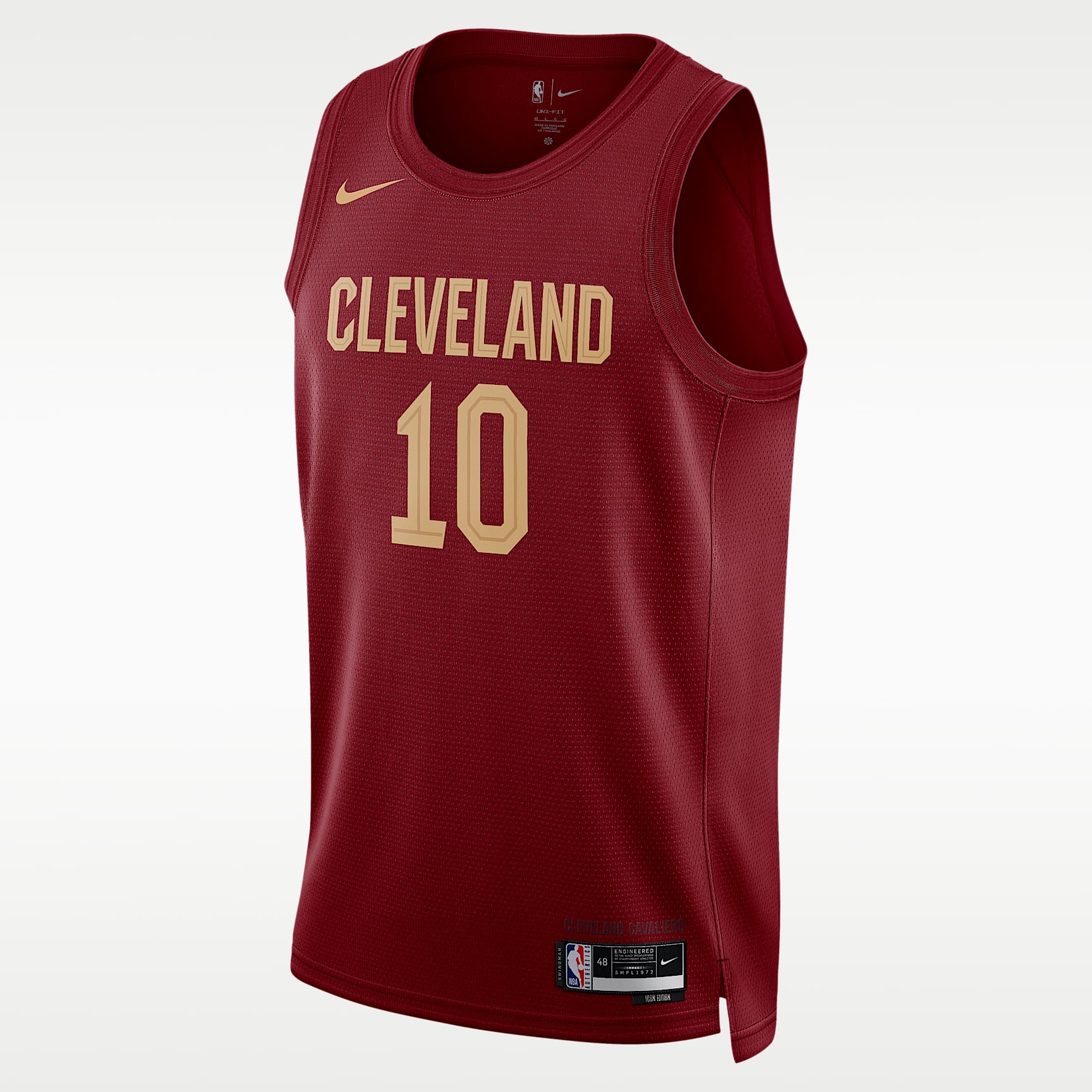 Jersey Nike Dri-FIT de la NBA Swingman para hombre Cleveland Cavaliers Icon Edition