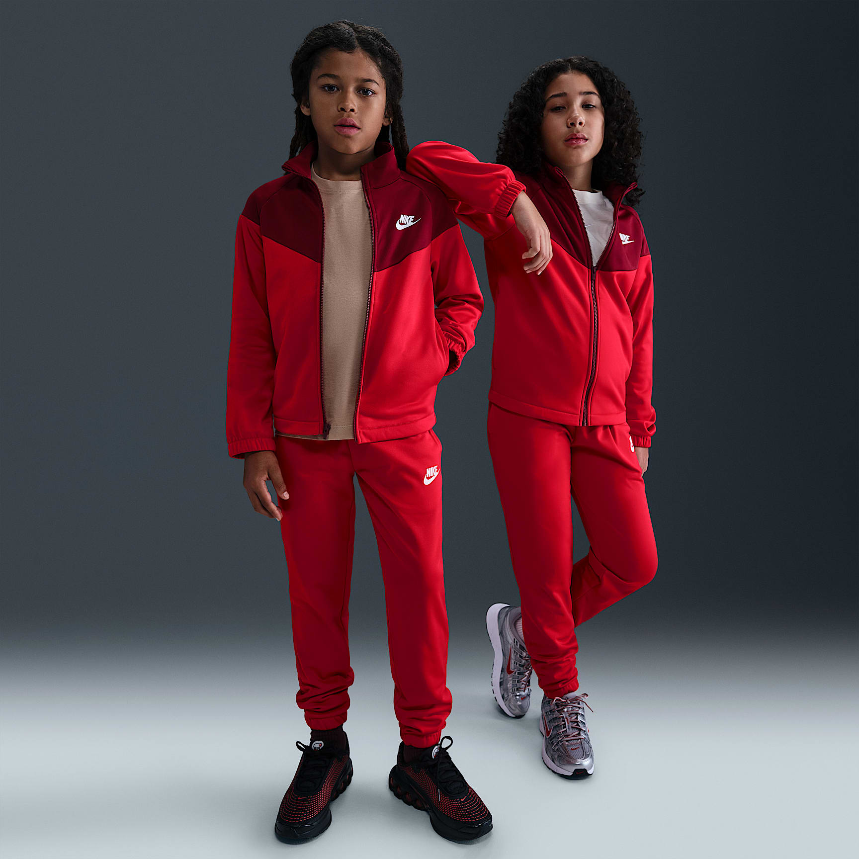 Conjunto deportivo Dri-FIT para niños talla grande Nike Sportswear