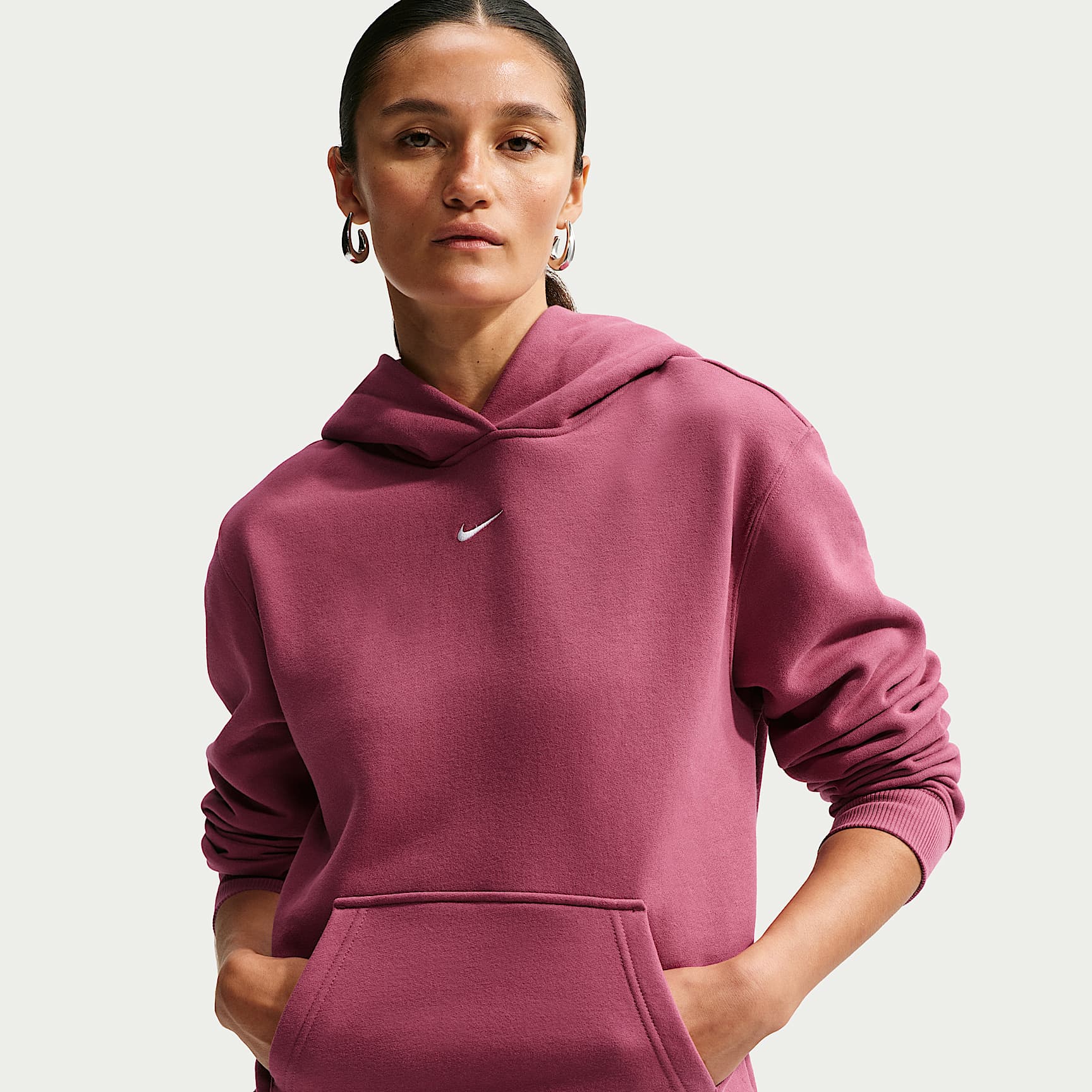 Nike Studio Fleece Medium Weight Women's Pullover Hoodie