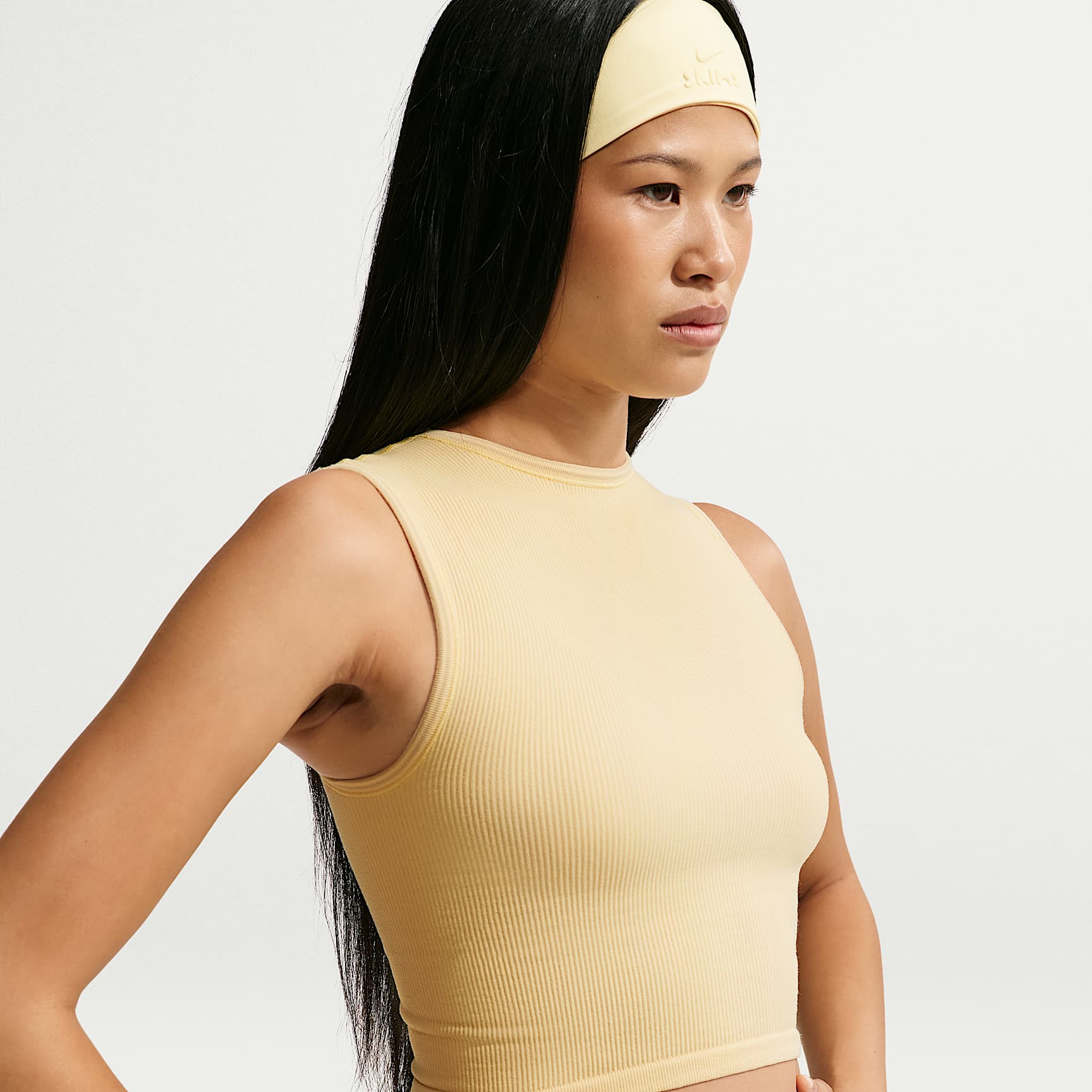 Träningslinne NikeSKIMS Ribbed Seamless för kvinnor