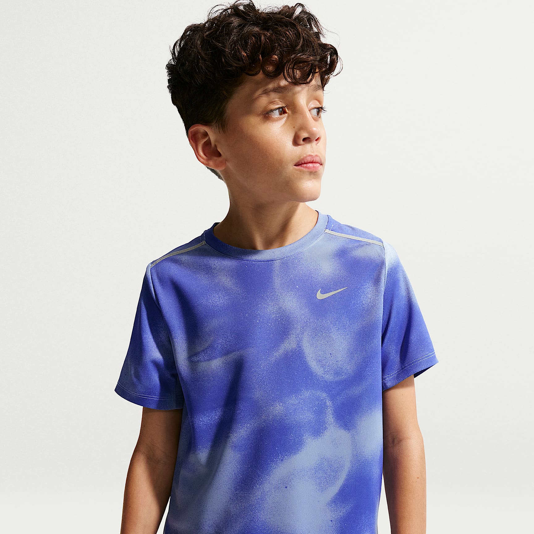 Nike Miler Kids' Dri-FIT Short-Sleeve Running Top