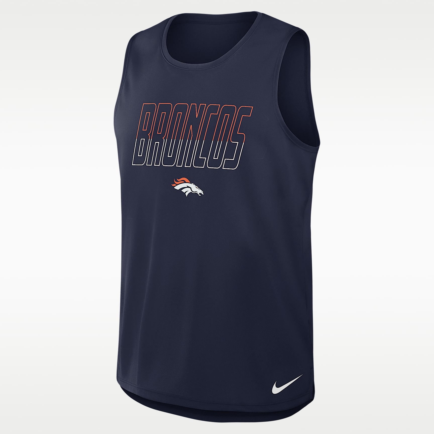 Camiseta de tirantes Nike Dri-FIT de la NFL para hombre Denver Broncos