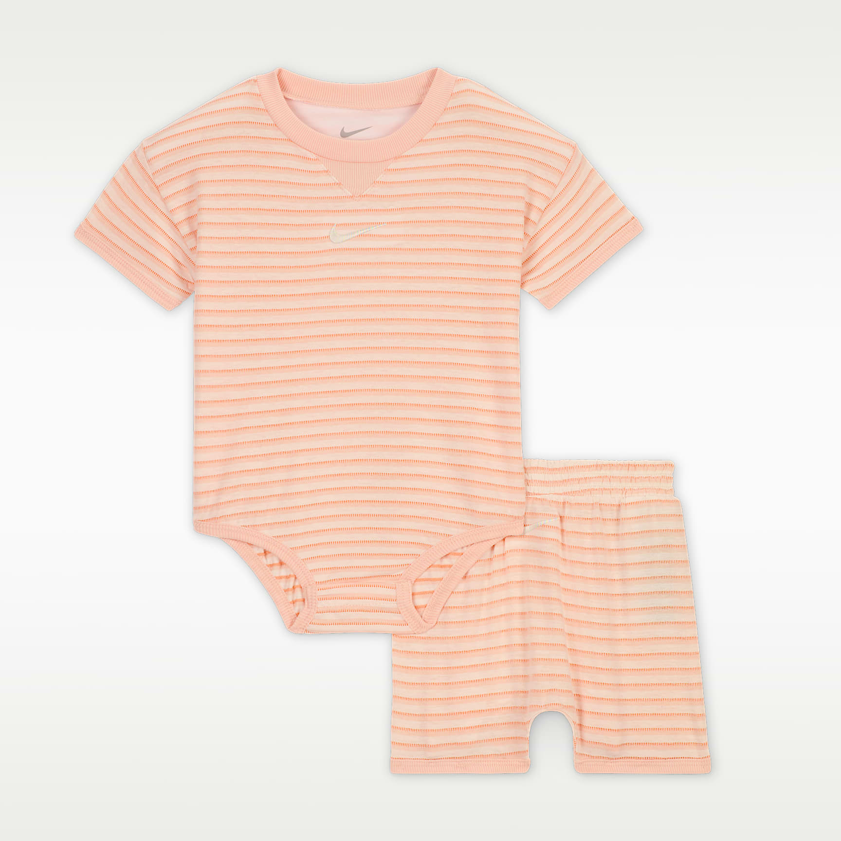 Nike ReadySet Baby (0-9M) Bodysuit and Shorts Set