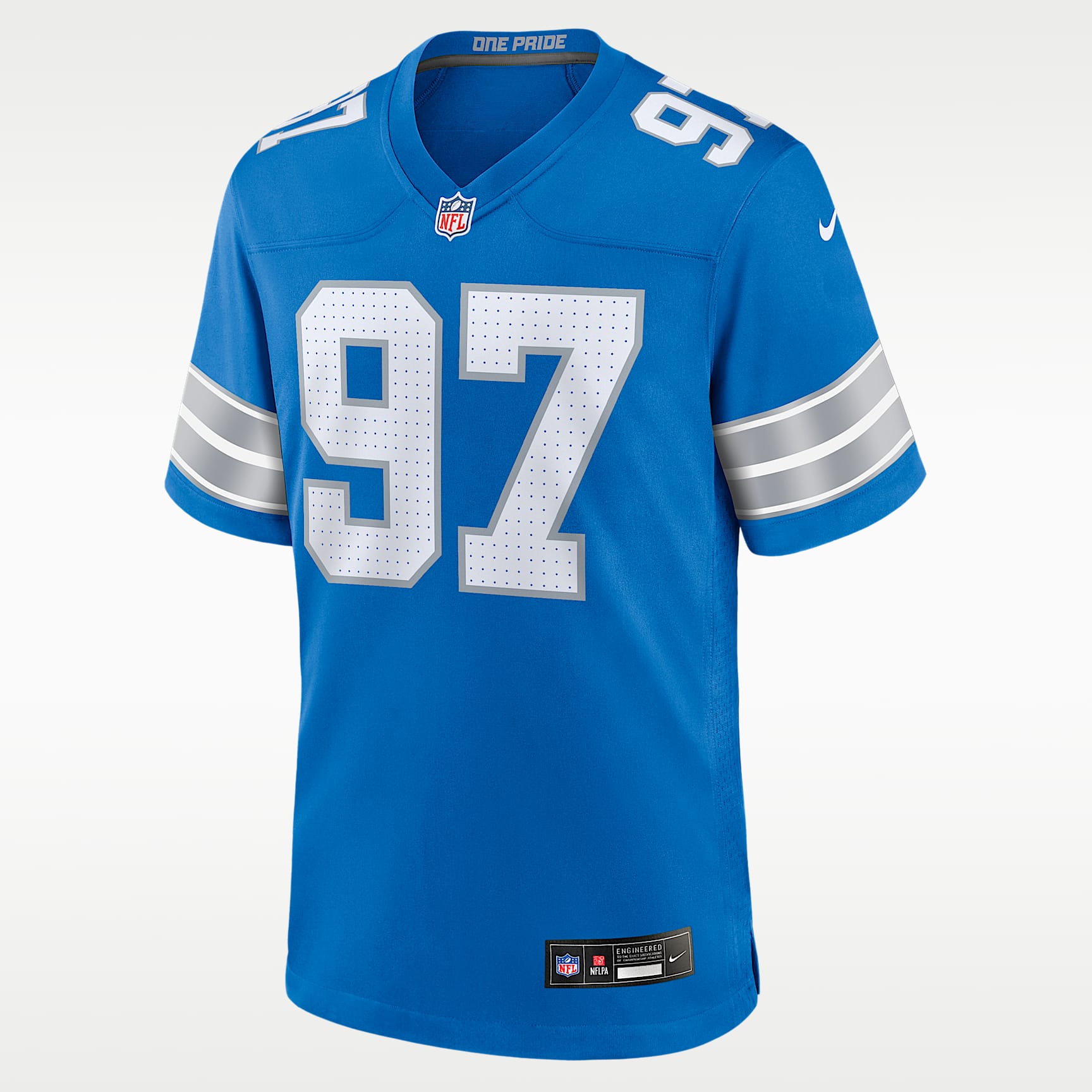 Aidan Hutchinson Detroit Lions Men's Nike NFL Game Football Jersey