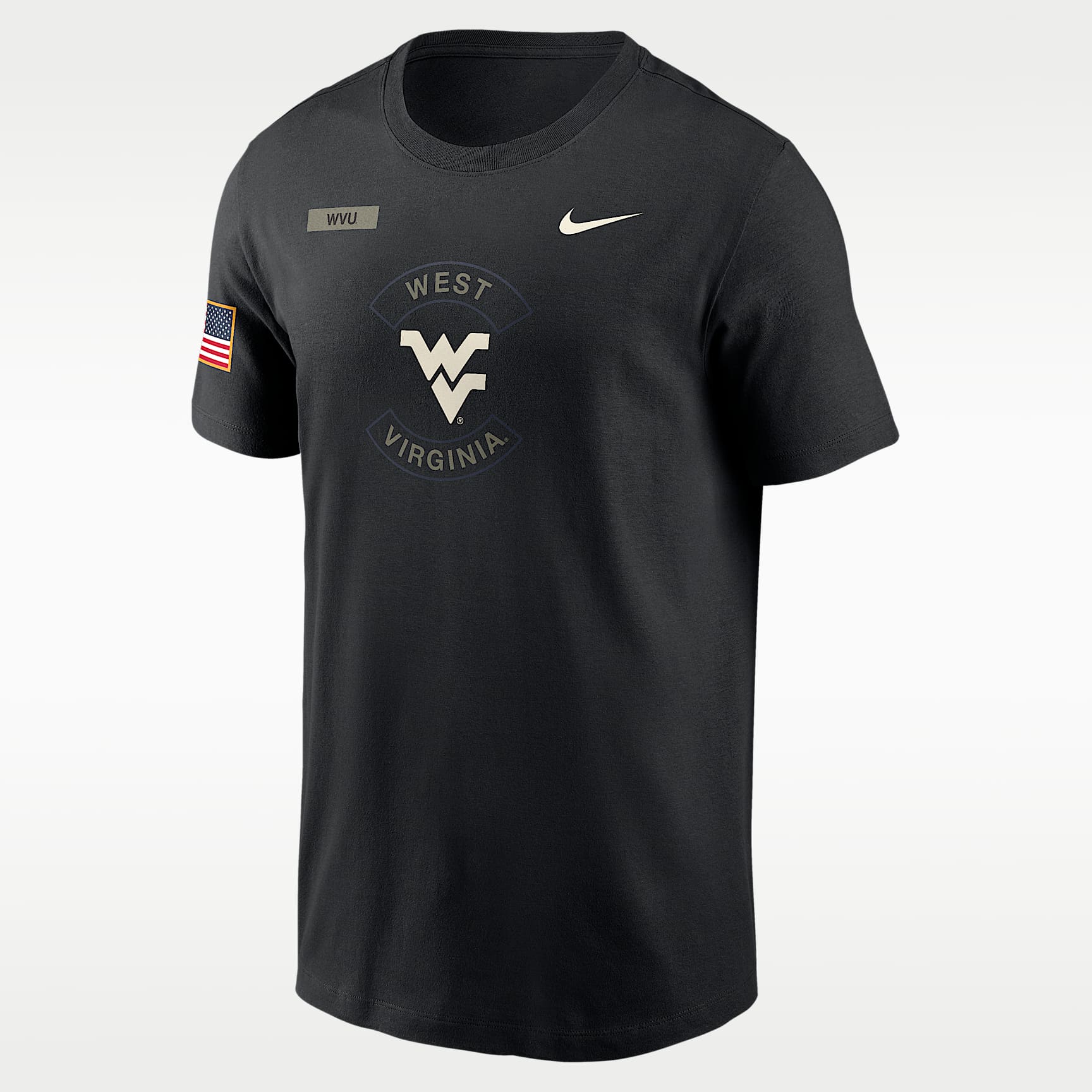 West Virginia Military Appreciation Men's Nike Dri-FIT College T-Shirt