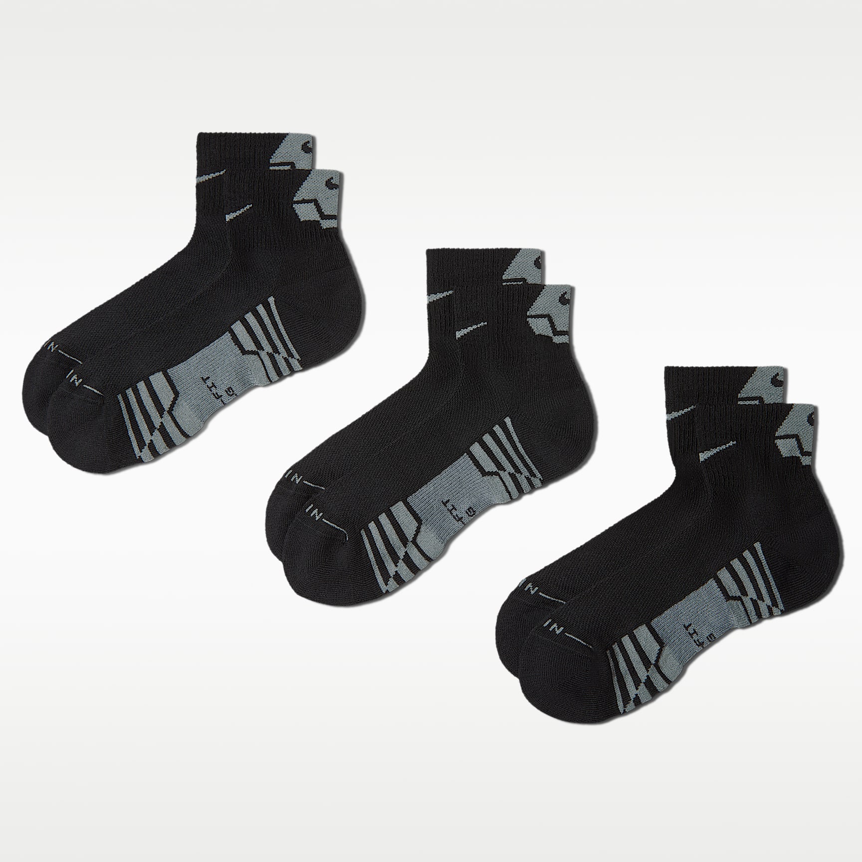 Nike Everyday Elevated Sport Ankle Socks (3 Pairs)