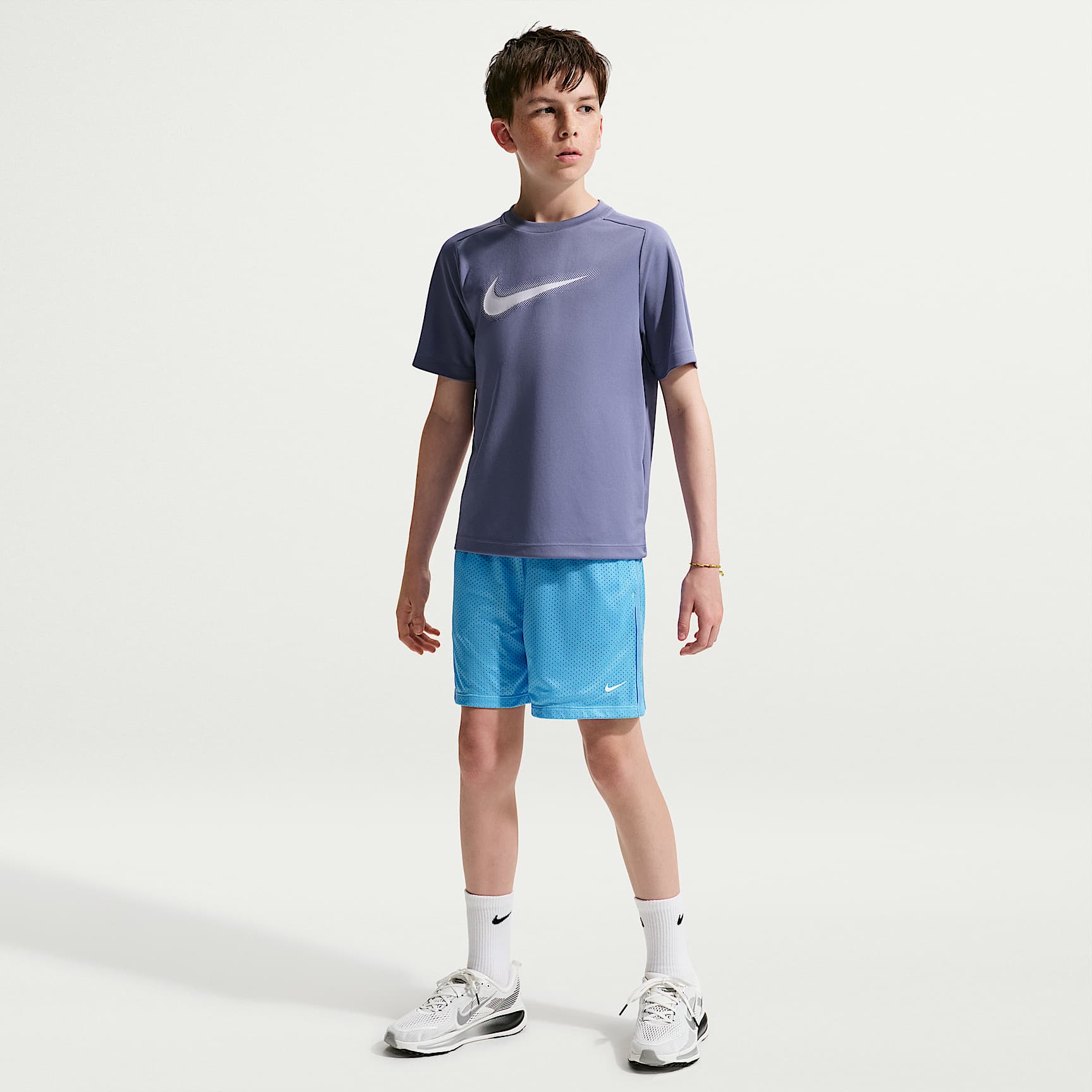 Nike Multi Big Kids' (Boys') Dri-FIT Mesh Shorts