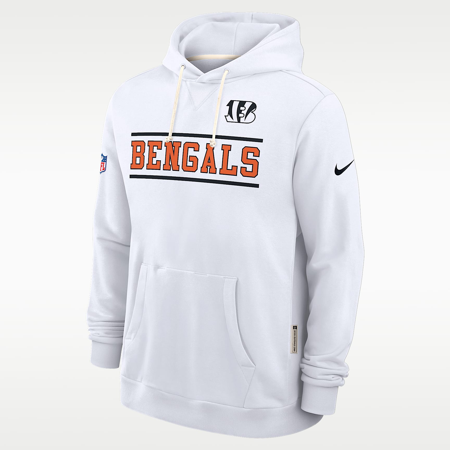 Cincinnati Bengals Alt Standard Issue Men's Nike Dri-FIT NFL Pullover Hoodie