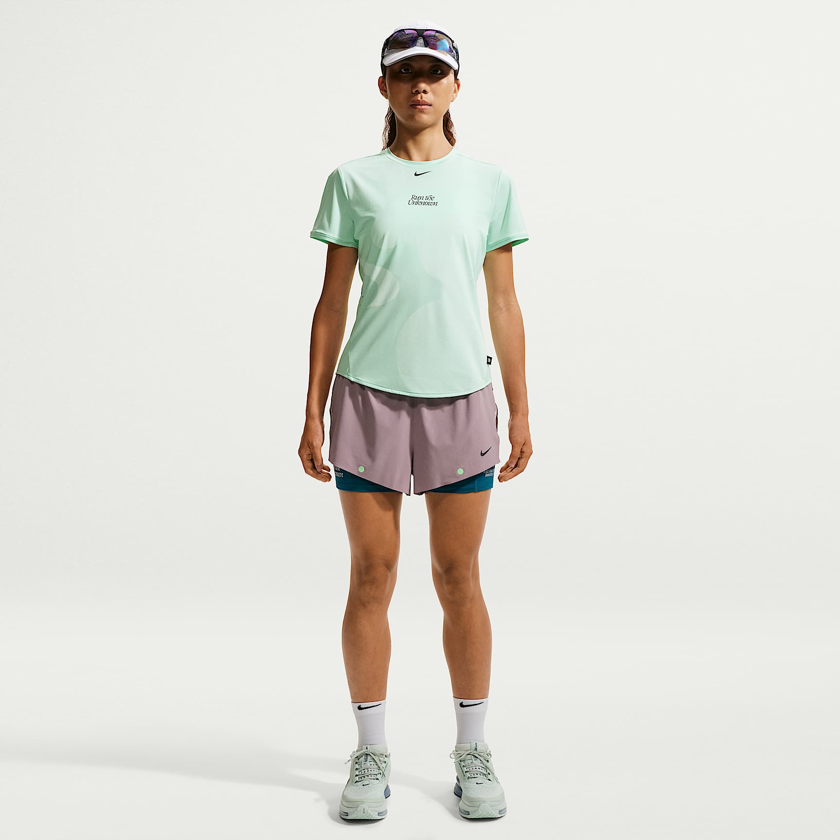 Nike Swift Women's Dri-FIT Mid-Rise 2-in-1 Running Shorts